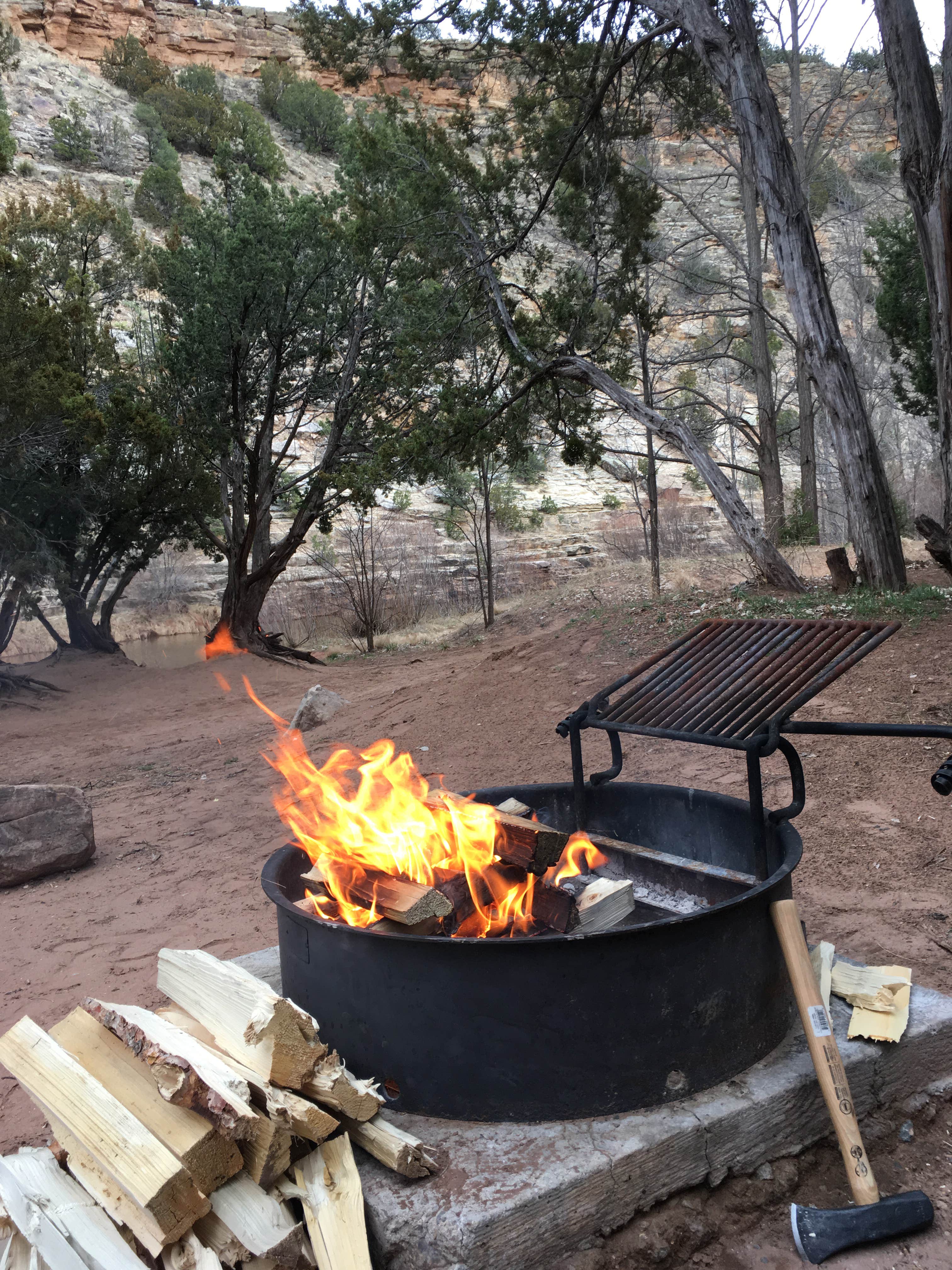 Camper submitted image from Villanueva State Park Campground - 3