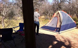 Andrew R.'s photo of tent camping at Moss Lake Area — Enchanted Rock State Natural Area near Horseshoe Bay, TX