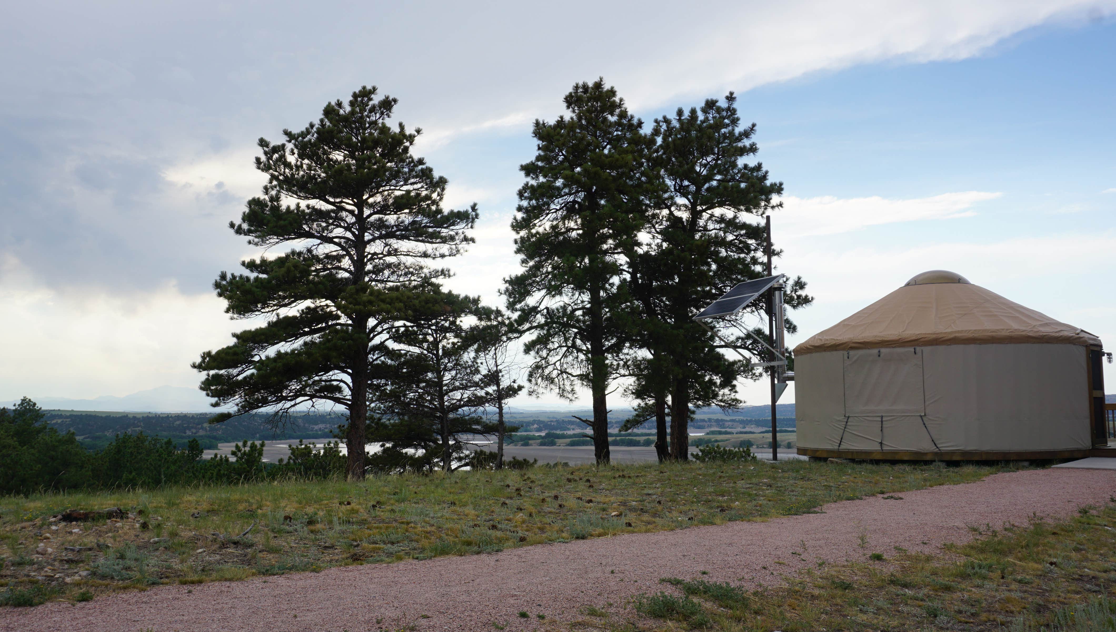 Camper-submitted photo at Guernsey State Park Campground near Wheatland, WY
