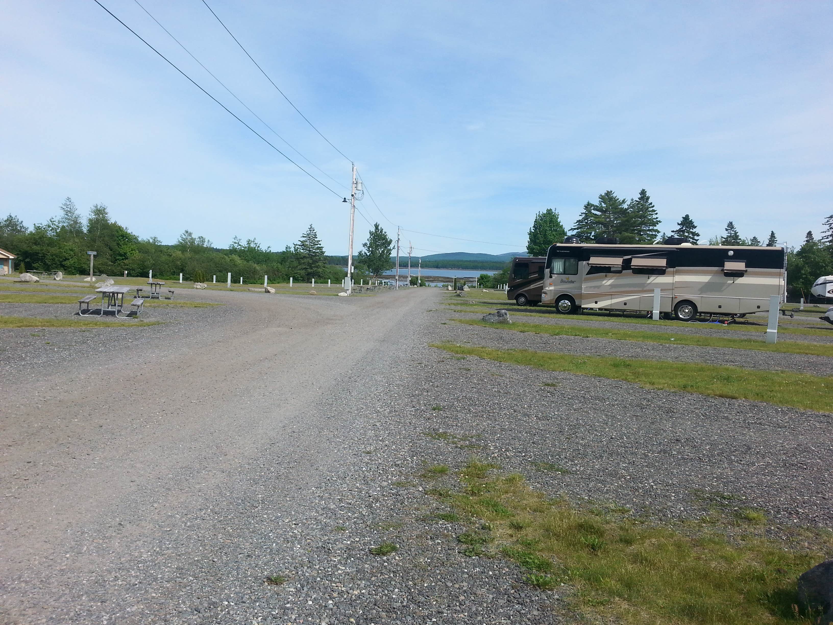 Nancy W.'s photo of rv camping at Narrows Too Camping Resort near Seal Harbor, ME