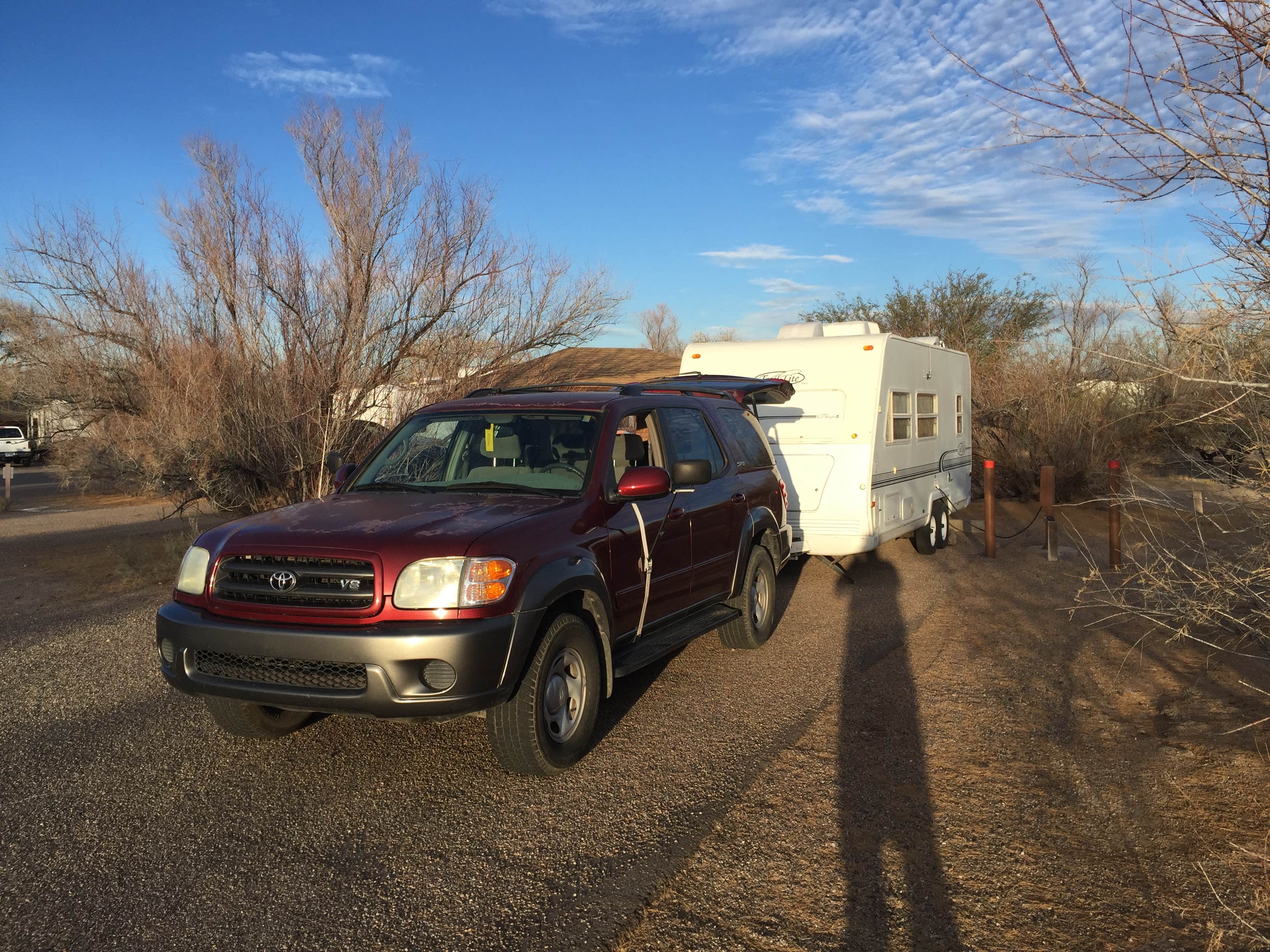 Ryan V.'s photo of rv camping at Cottonwood Campground — Roper Lake State Park near Morenci, AZ