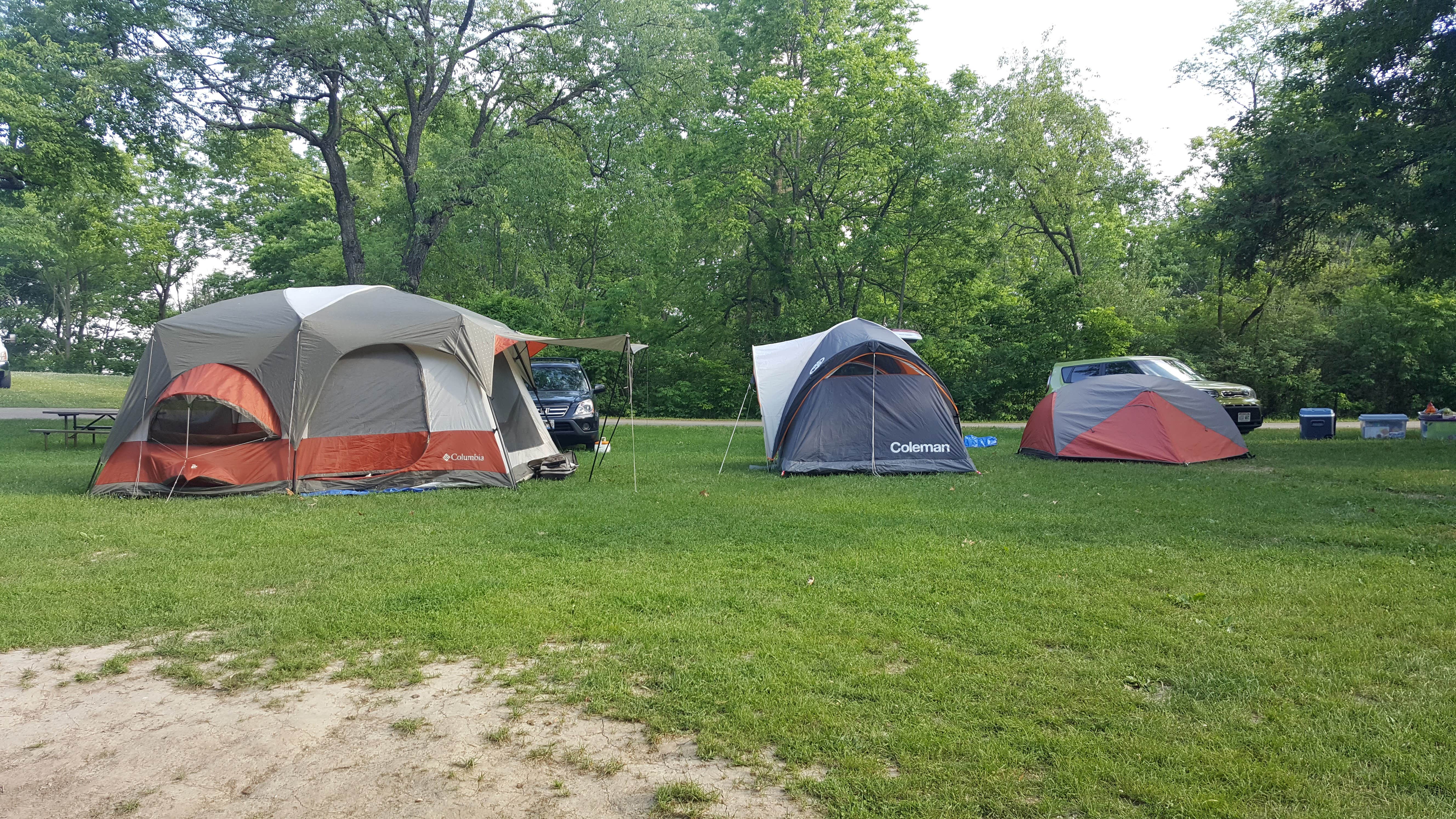 Camping near Prairie View — Chain O' Lakes State Park: Mud Lake West — Chain O' Lakes State Park, Spring Grove, Illinois