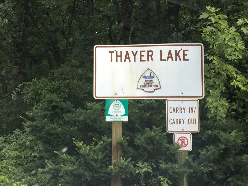 Thayer Lake Rec Area The Dyrt