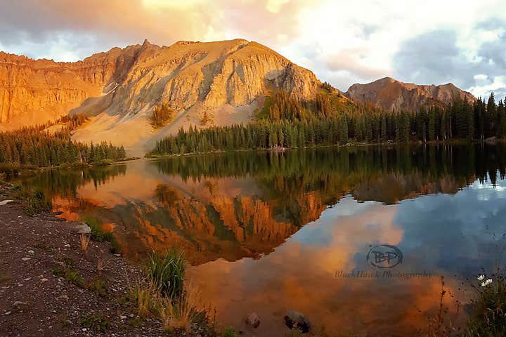 Melissa K.'s photo of a dispersed camping area at Alta Lakes Campground (Dispersed) near Ophir, CO