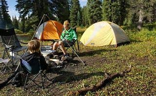 Melissa K.'s photo of tent camping at Alta Lakes Campground (Dispersed) near Powderhorn, CO