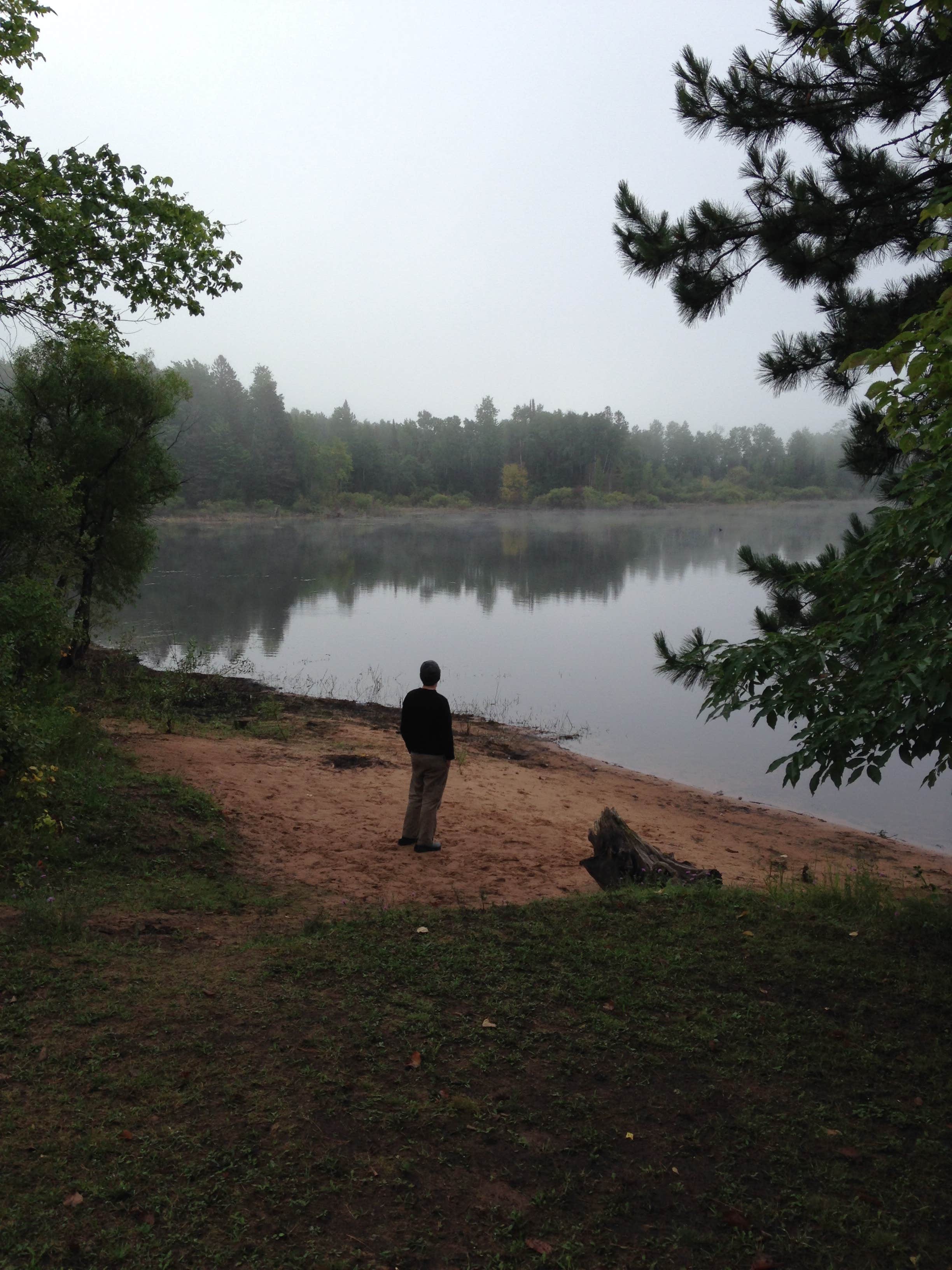 Camper submitted image from Bond Falls Campground - 2