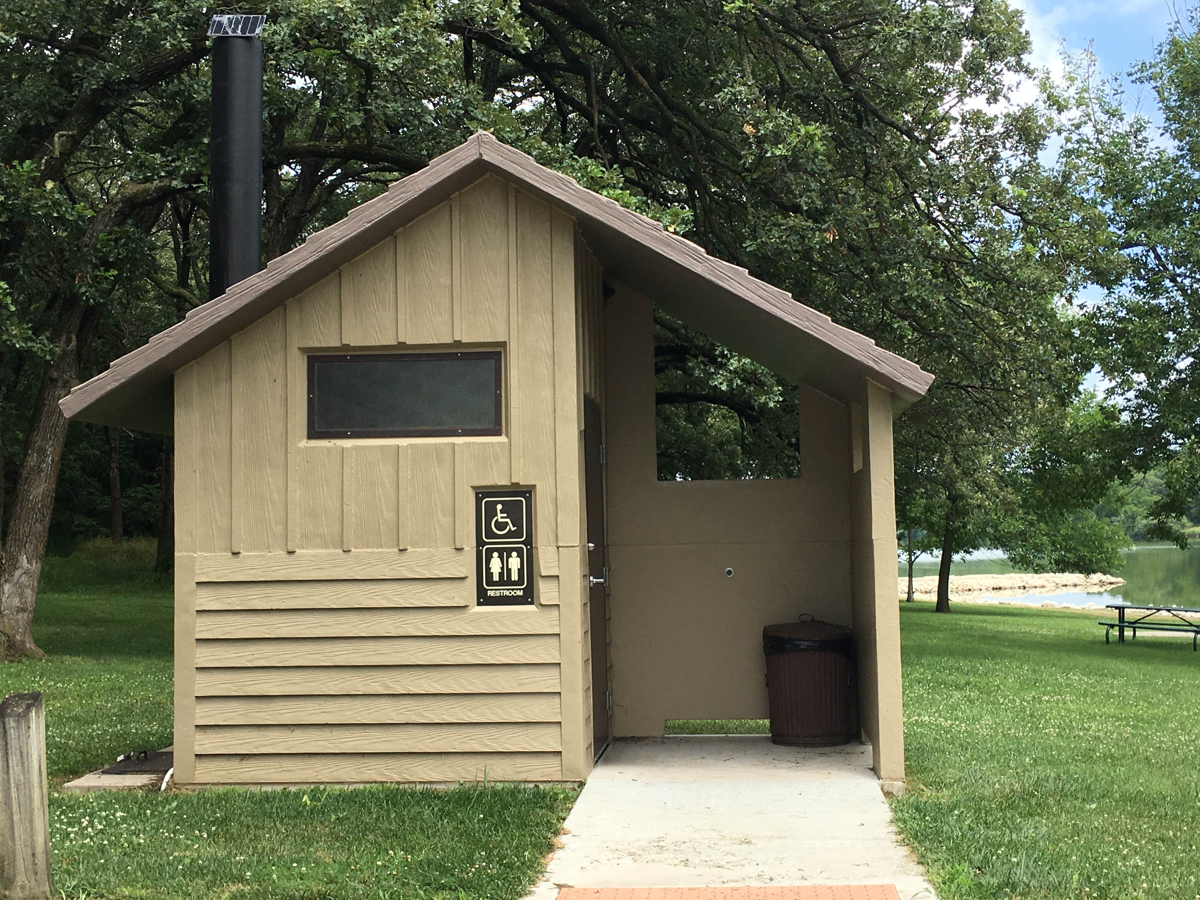 Matt S.'s photo of a cabin at Viking Lake State Park Campground near Union, NE