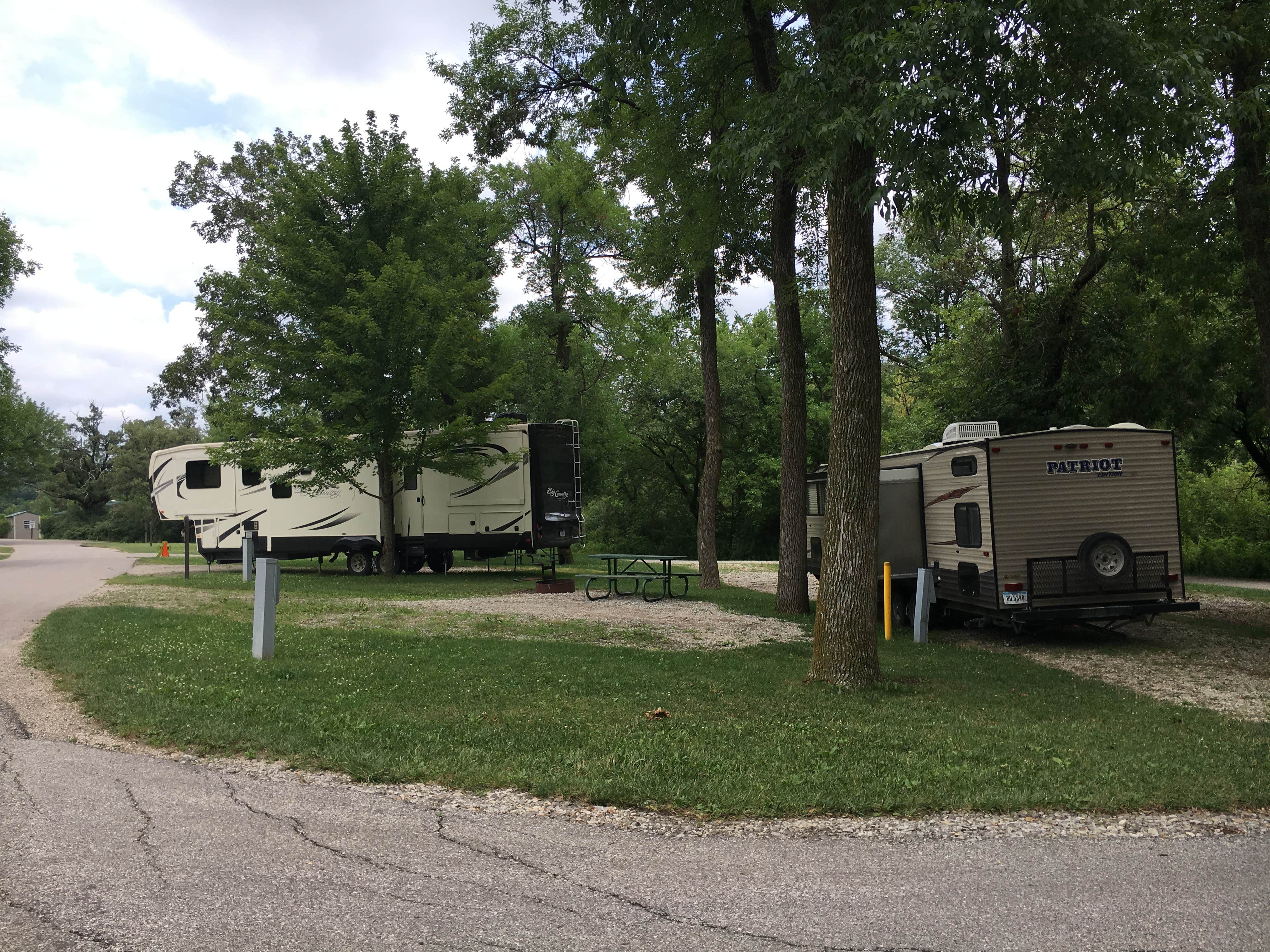 Matt S.'s photo of rv camping at Viking Lake State Park Campground near Mount Ayr, IA
