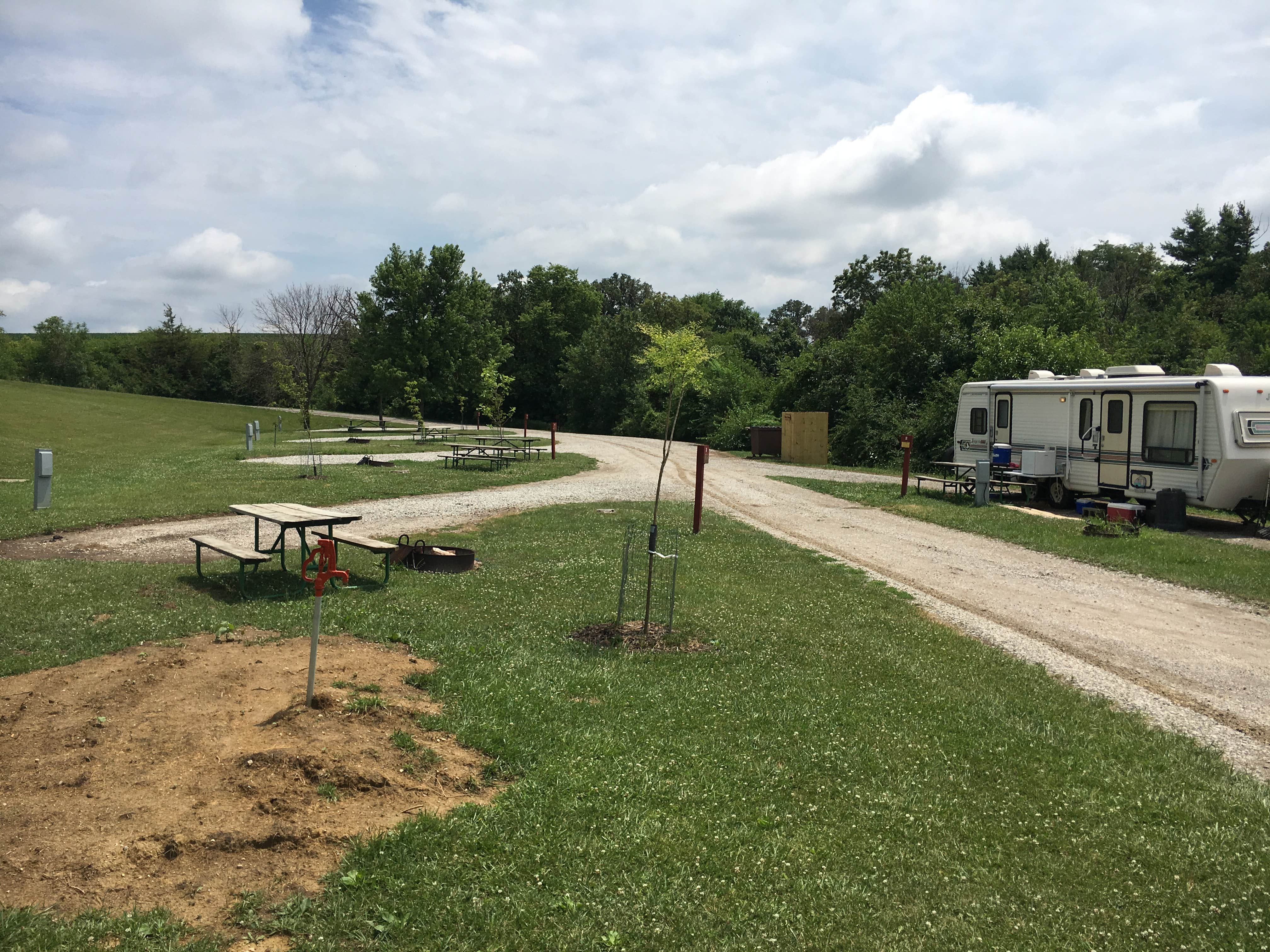 Matt S.'s photo of rv camping at Hacklebarney Woods County Park near Villisca, IA