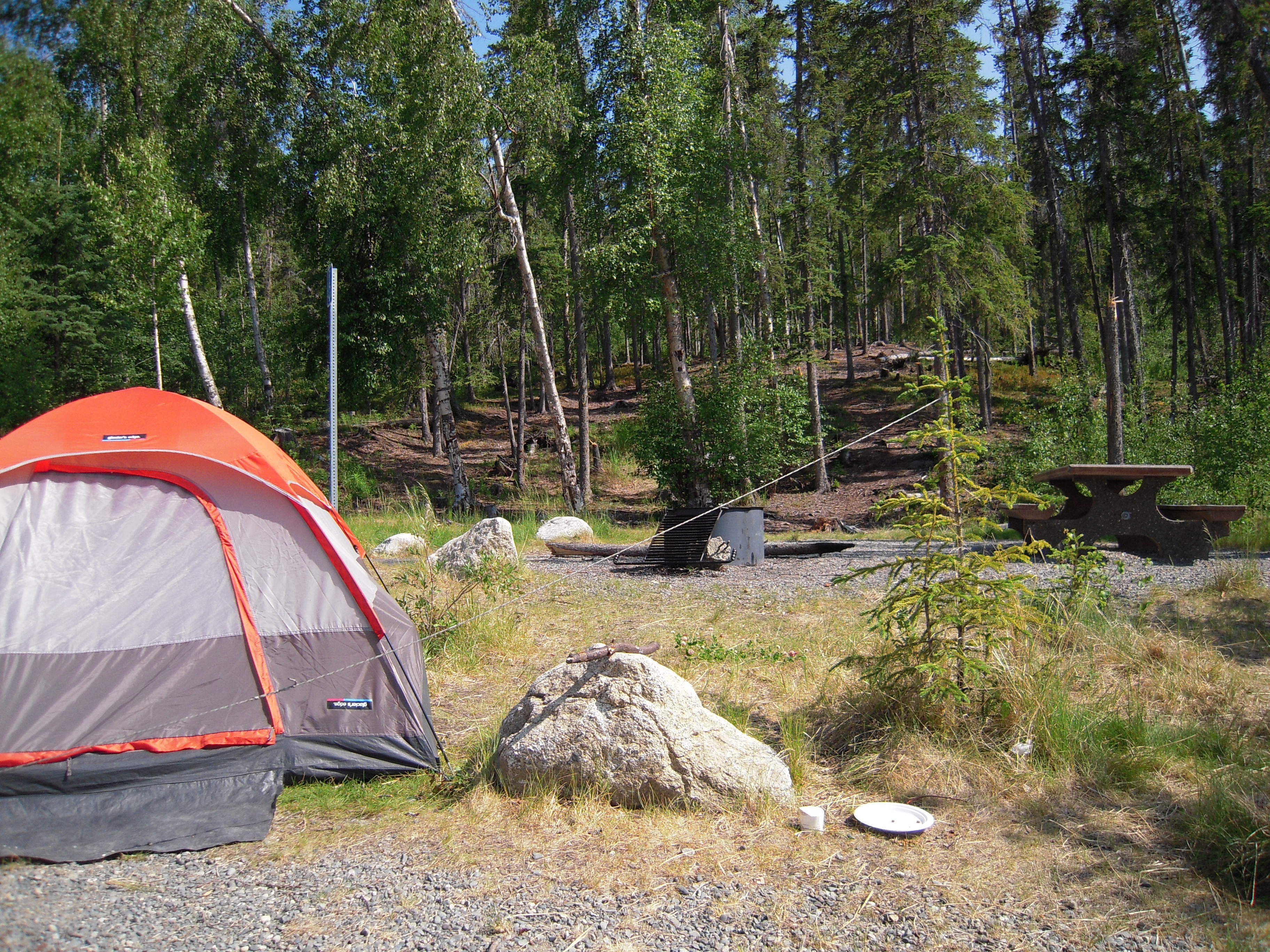Camper submitted image from Lower Ohmer Lake Campground - 2