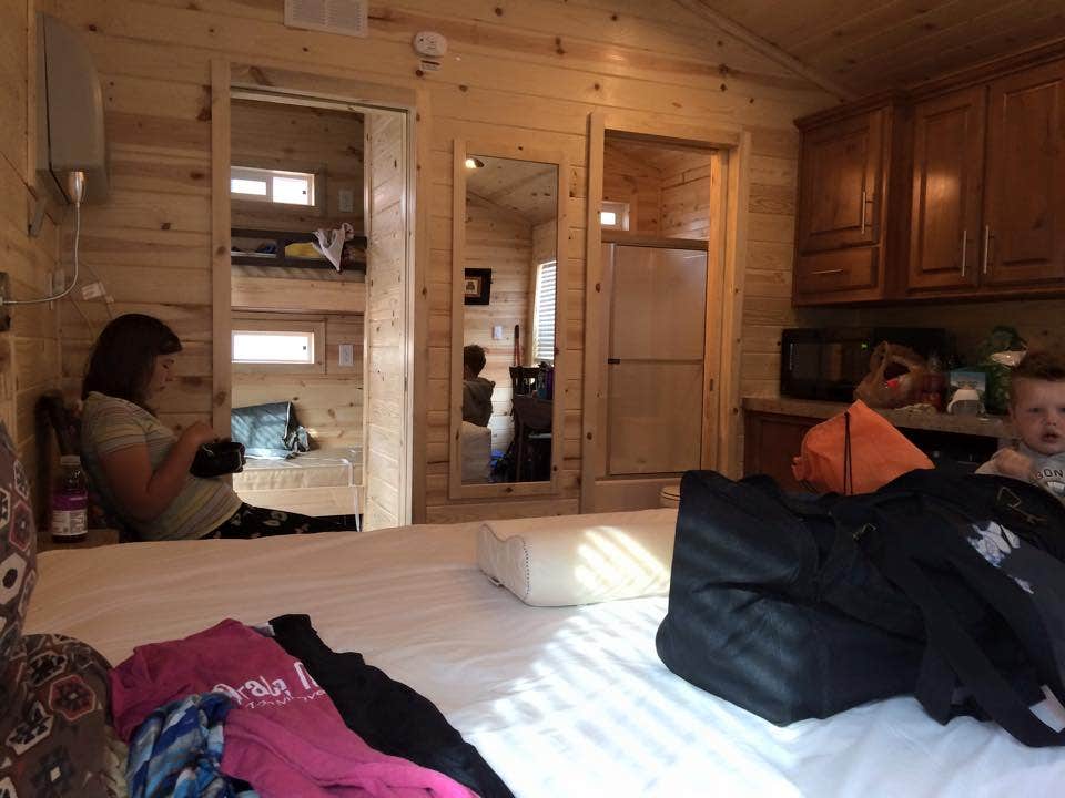 Melissa K.'s photo of glamping accommodations at Moab Koa near Moab, UT