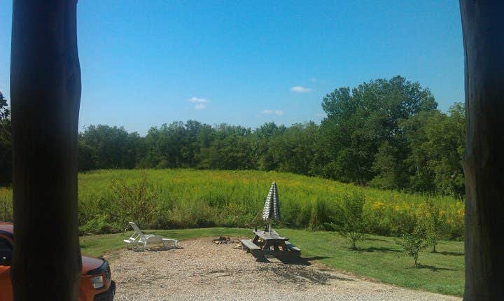 Camper submitted image from At Boulders Edge Cabin and Tipi Retreat - 1