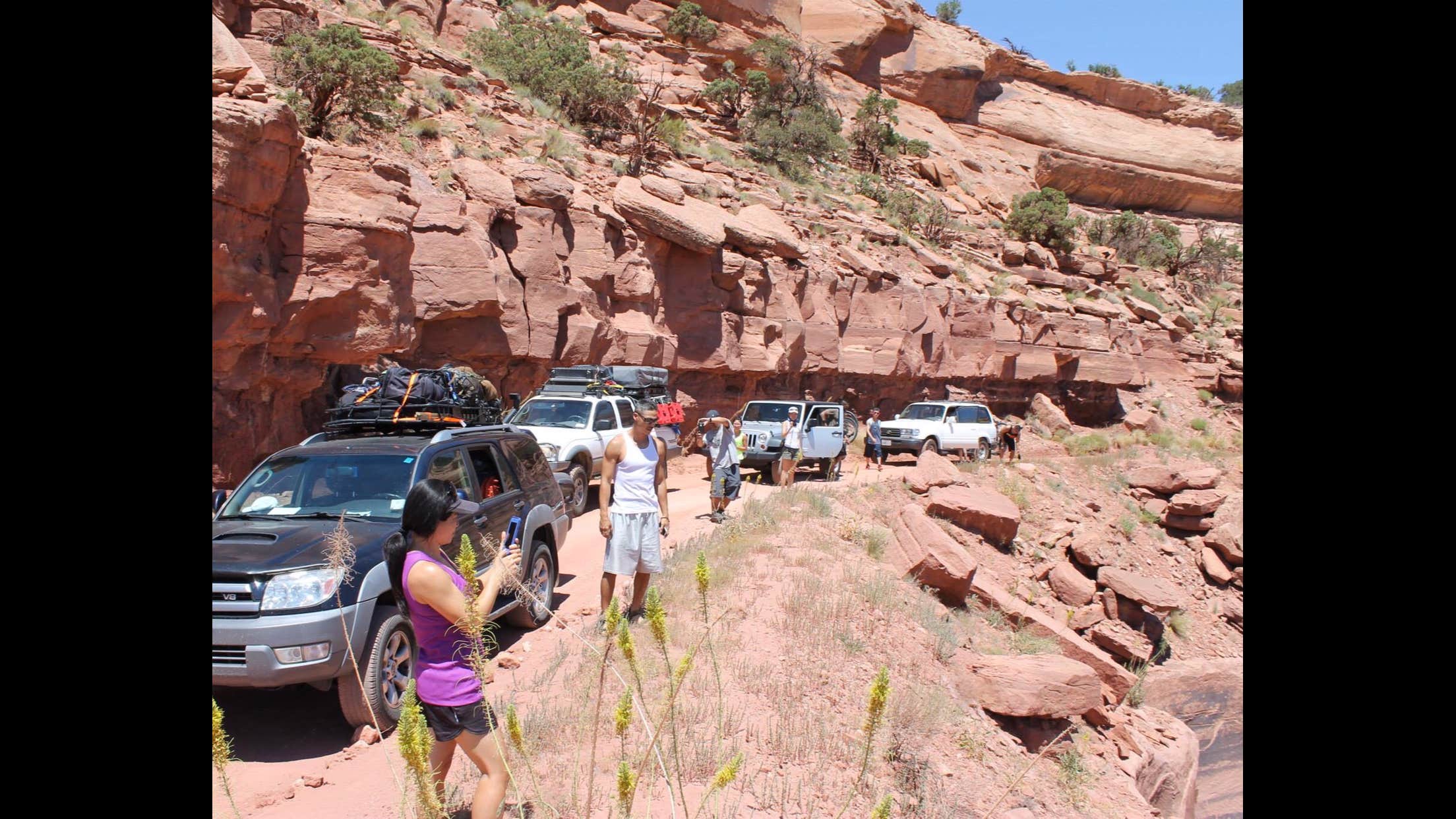 Camper submitted image from Gooseberry Backcountry Campsite — Canyonlands National Park - 1
