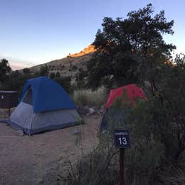 Public Campgrounds: Molino Basin Campground