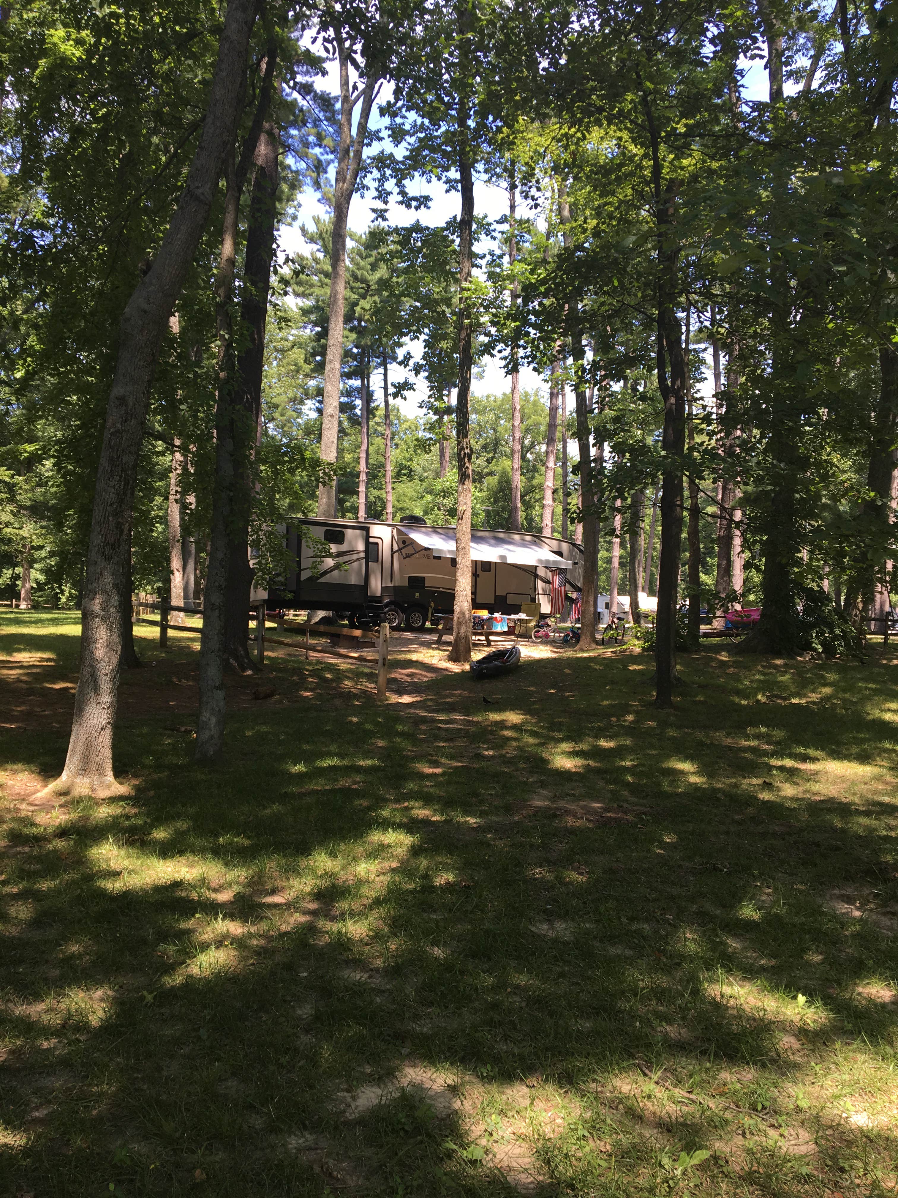 Shelly S.'s photo of rv camping at Lake Lincoln Campground — Lincoln State Park near Owensboro, KY