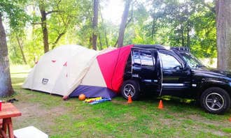 Camping near Twisted Willow Farmstay: Pierz Park, Little Falls, Minnesota
