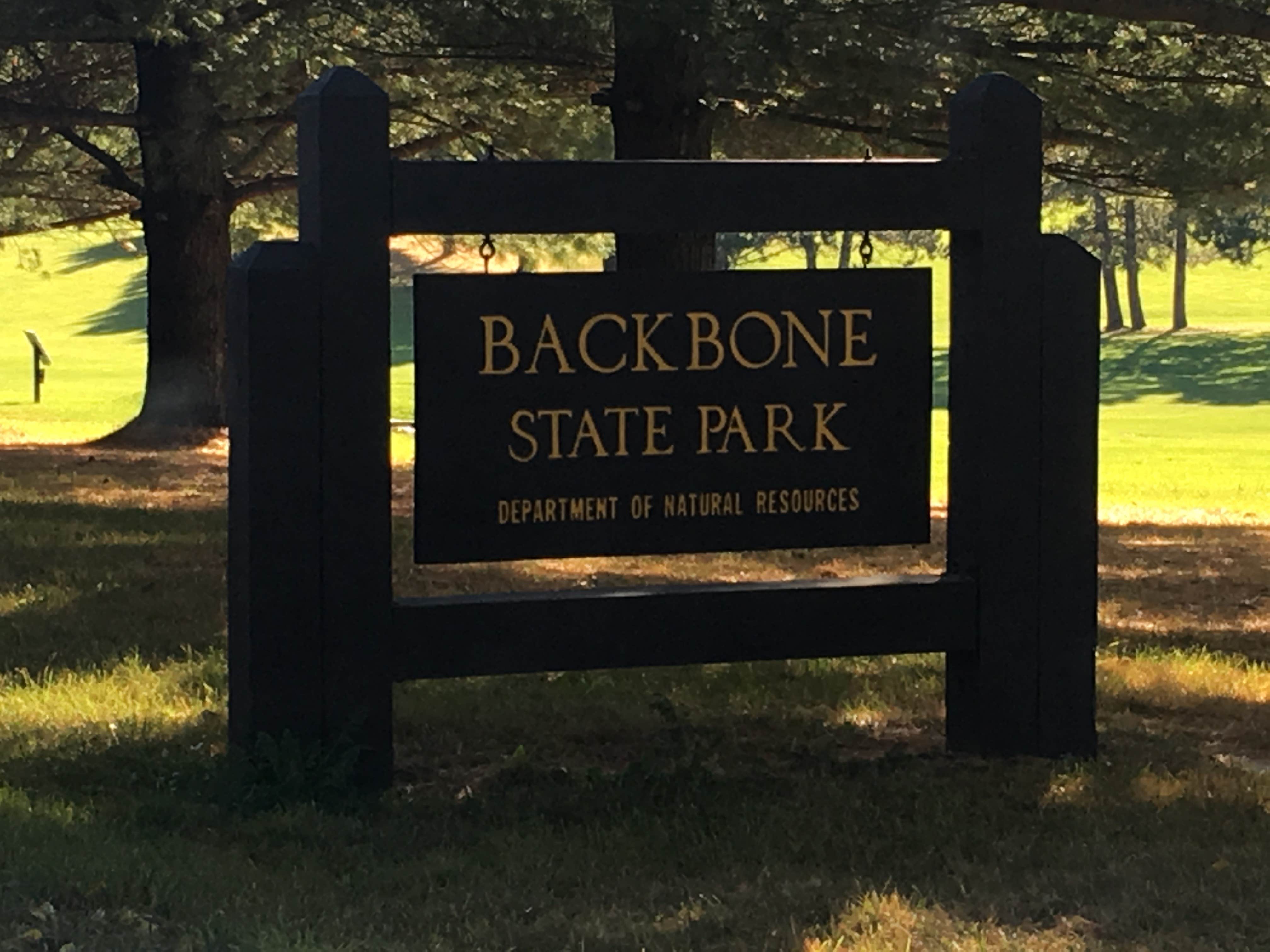 Camper-submitted photo at Six Pines Campground — Backbone State Park in Iowa