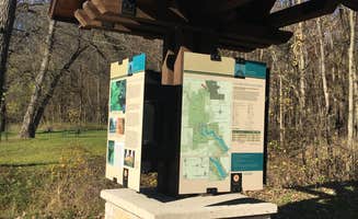 Matt S.'s photo of a cabin at Six Pines Campground — Backbone State Park near Elkader, IA