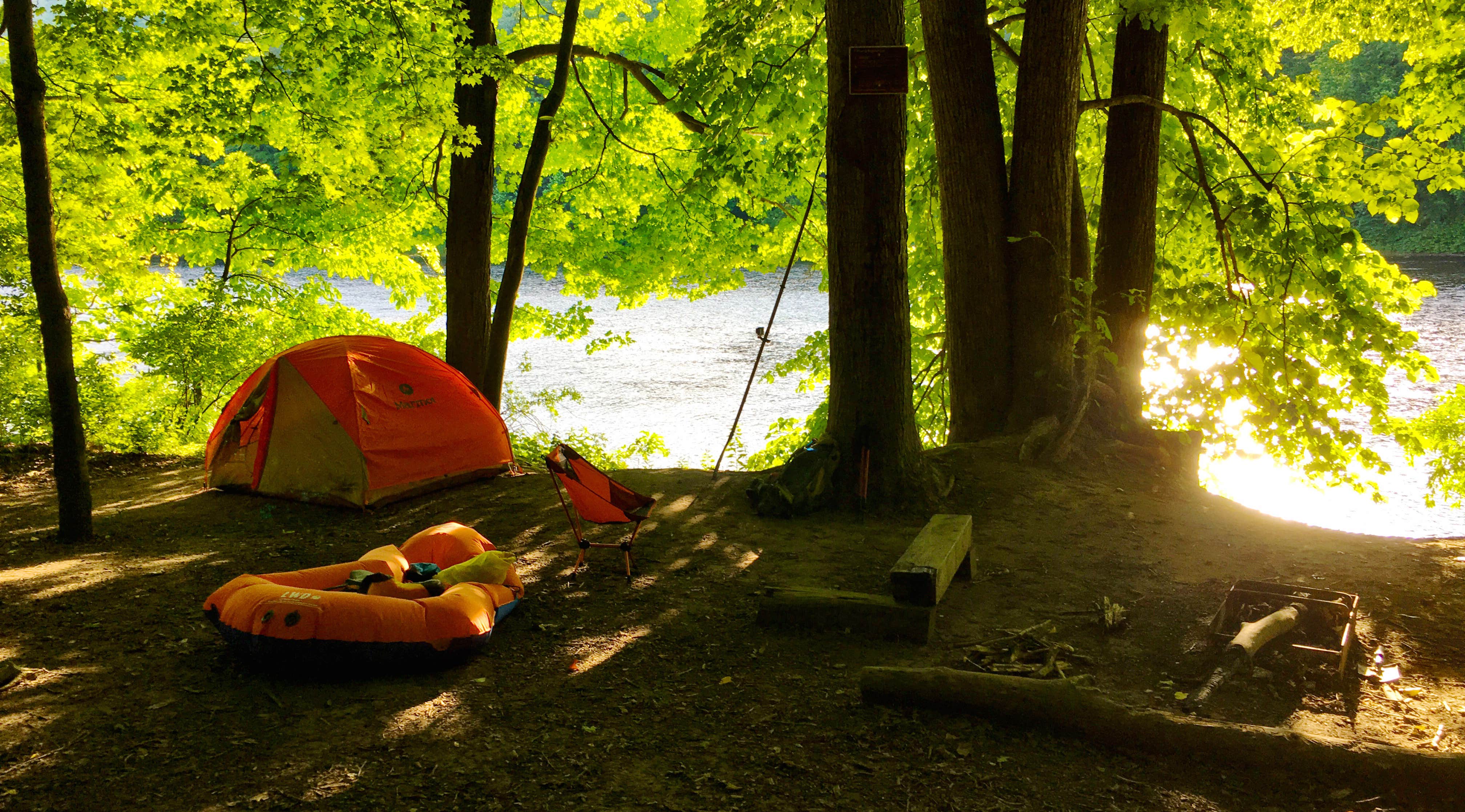 Camper submitted image from Namanock Island — Delaware Water Gap National Recreation Area - 1
