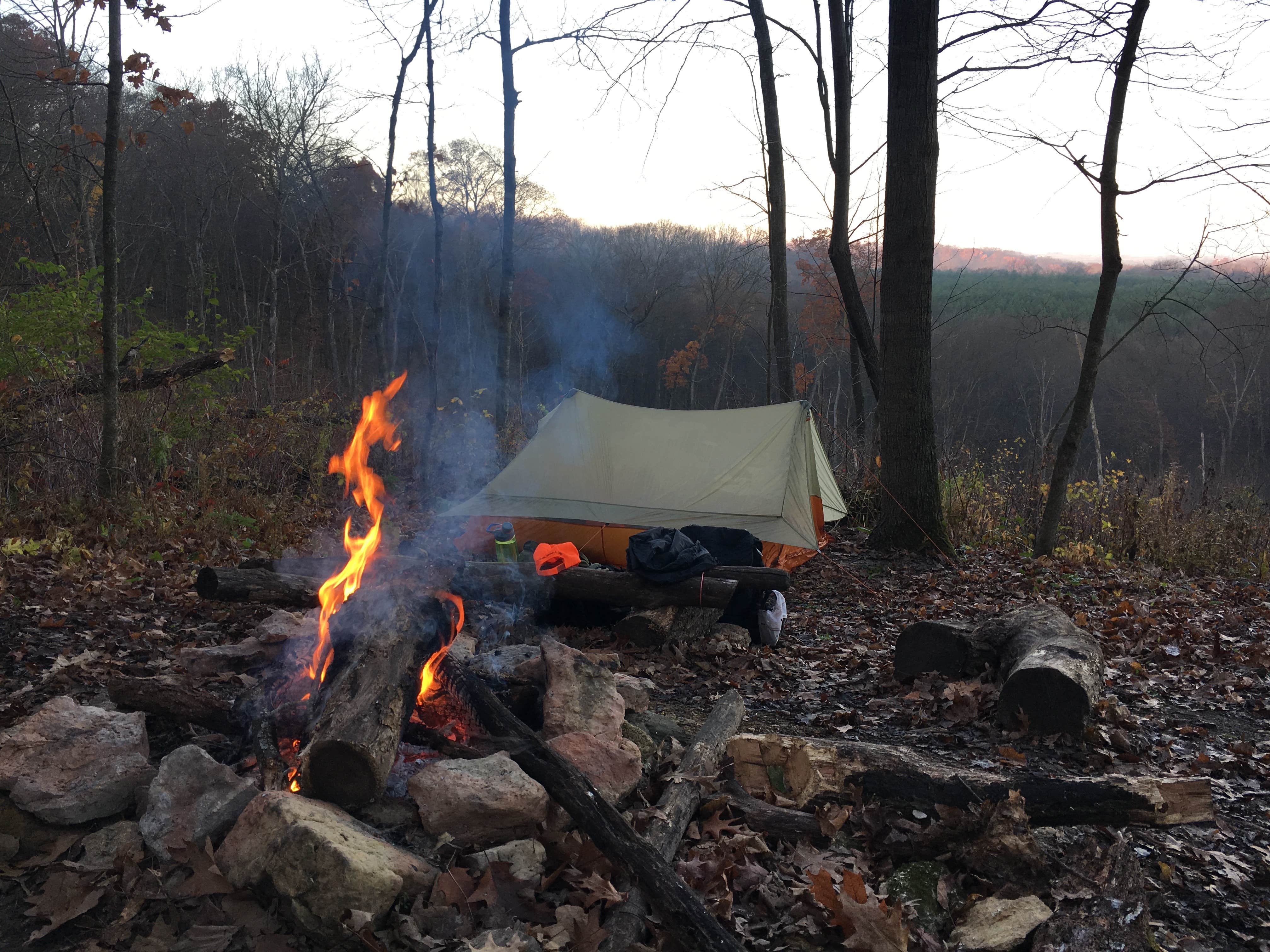 Camper-submitted photo at Camp Glen Wendel Primitive Backcountry — Yellow River State Forest near Lansing, IA