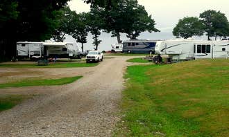 Camping near Wildberry Farm (Backyard Blueberries): Moorings Campground, Belfast, Maine
