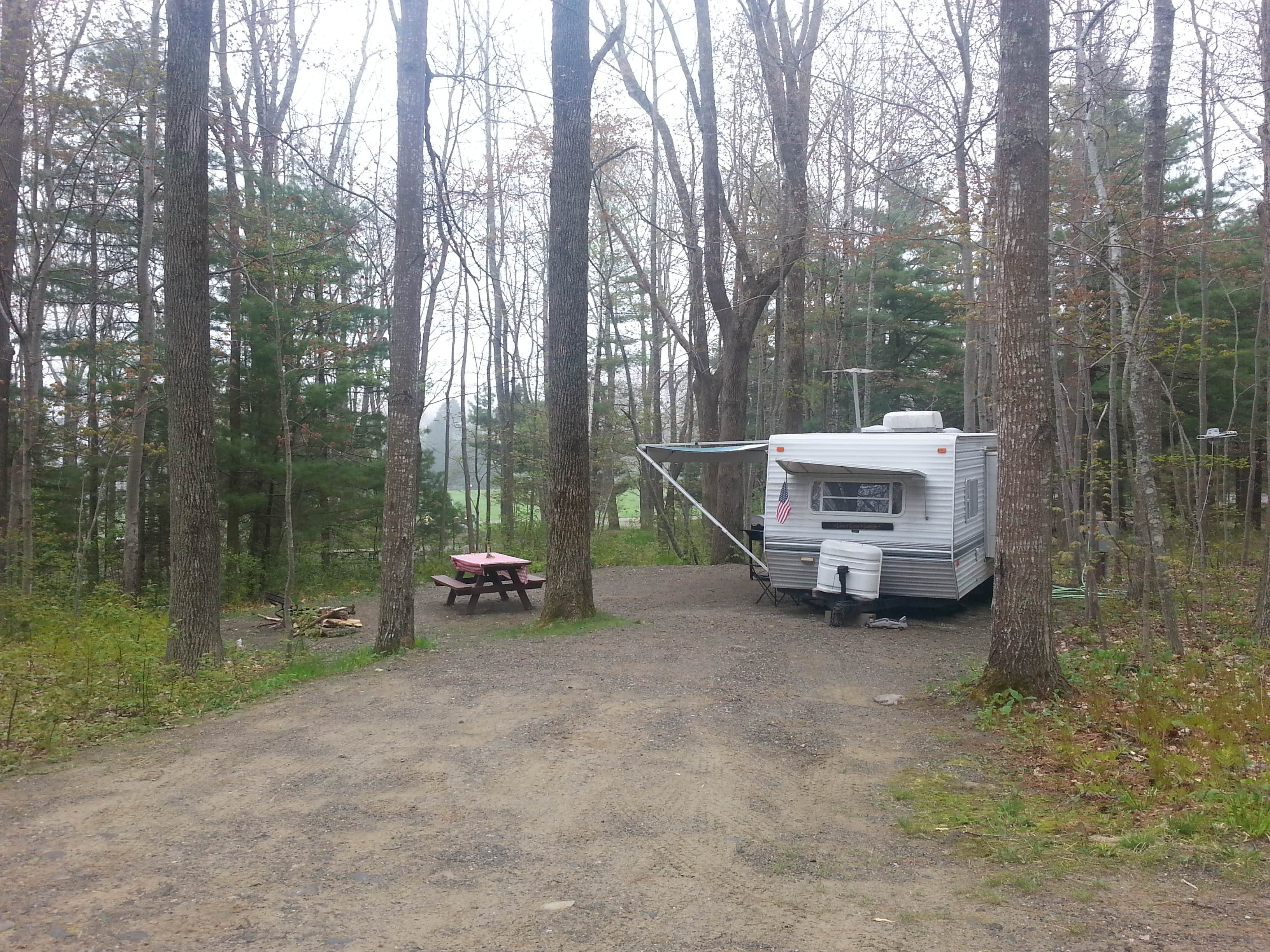 Nancy W.'s photo of rv camping at Camden Hills State Park Campground near Lincolnville, ME