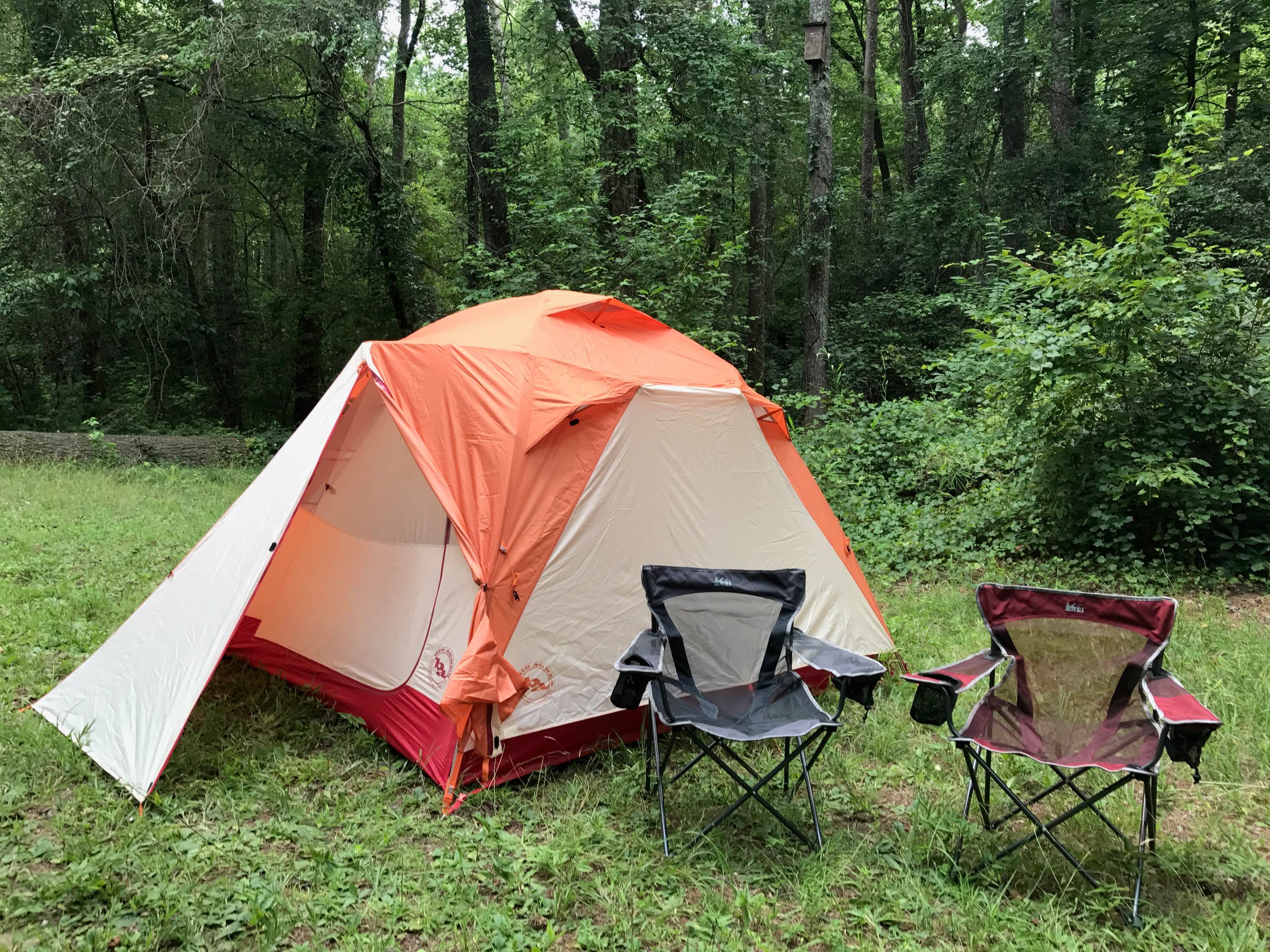 Michael F.'s photo of tent camping at Panther Creek Recreation Area Camping near Long Creek, SC