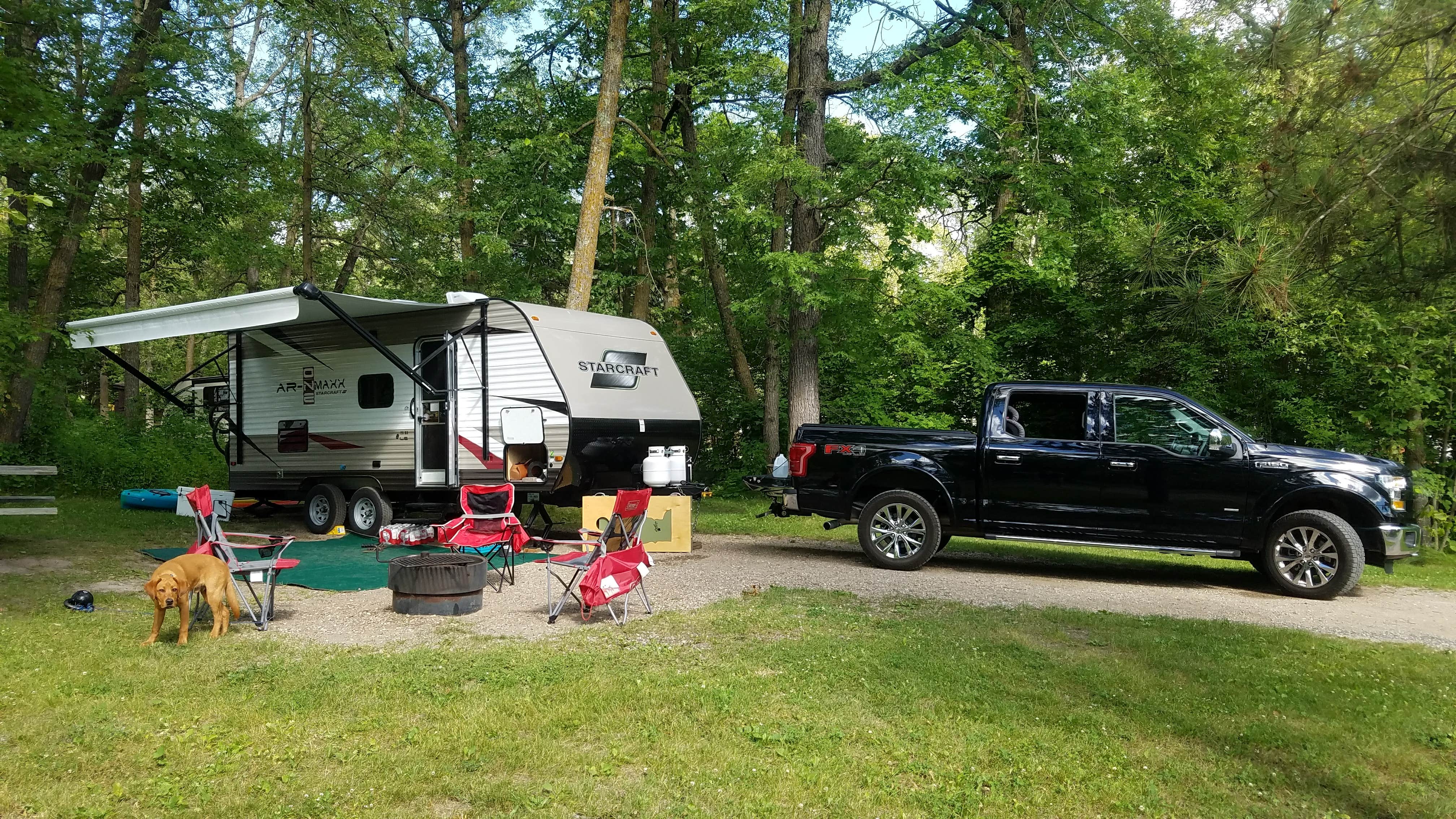 Camper-submitted photo at Bear Paw Campground — Itasca State Park near Laporte, MN