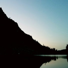 Lake Valhalla at 5am from my tent.
