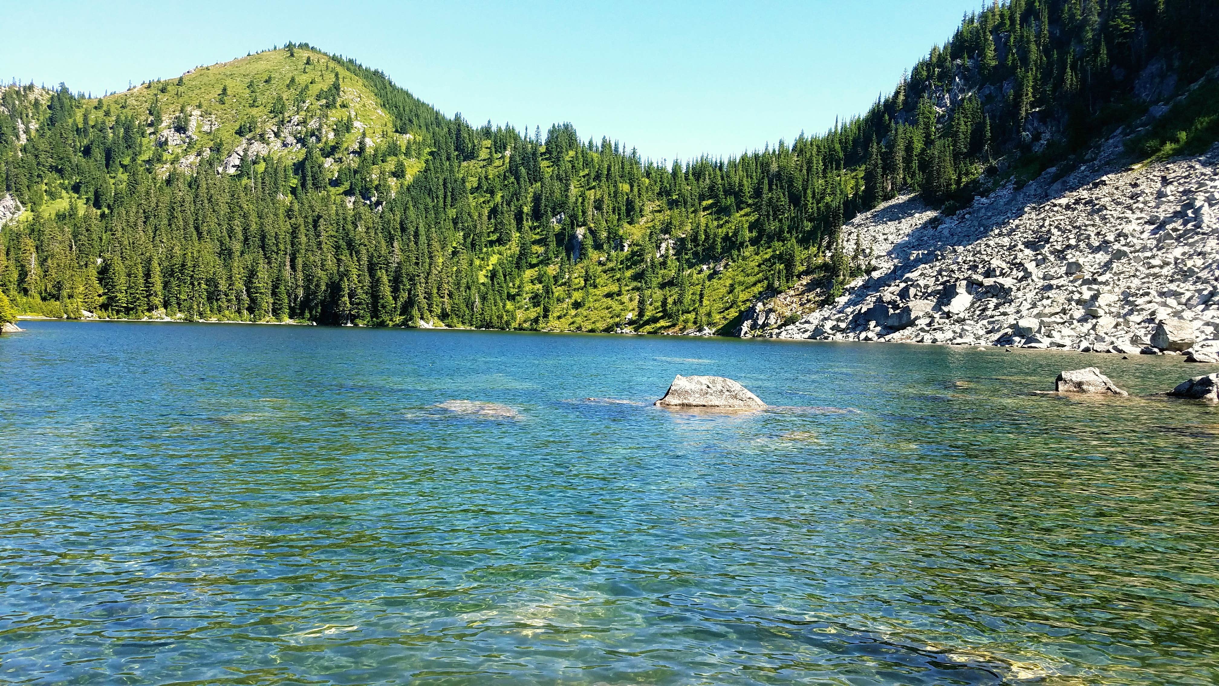 Camper submitted image from Lake Valhalla Backcountry Camping - 2