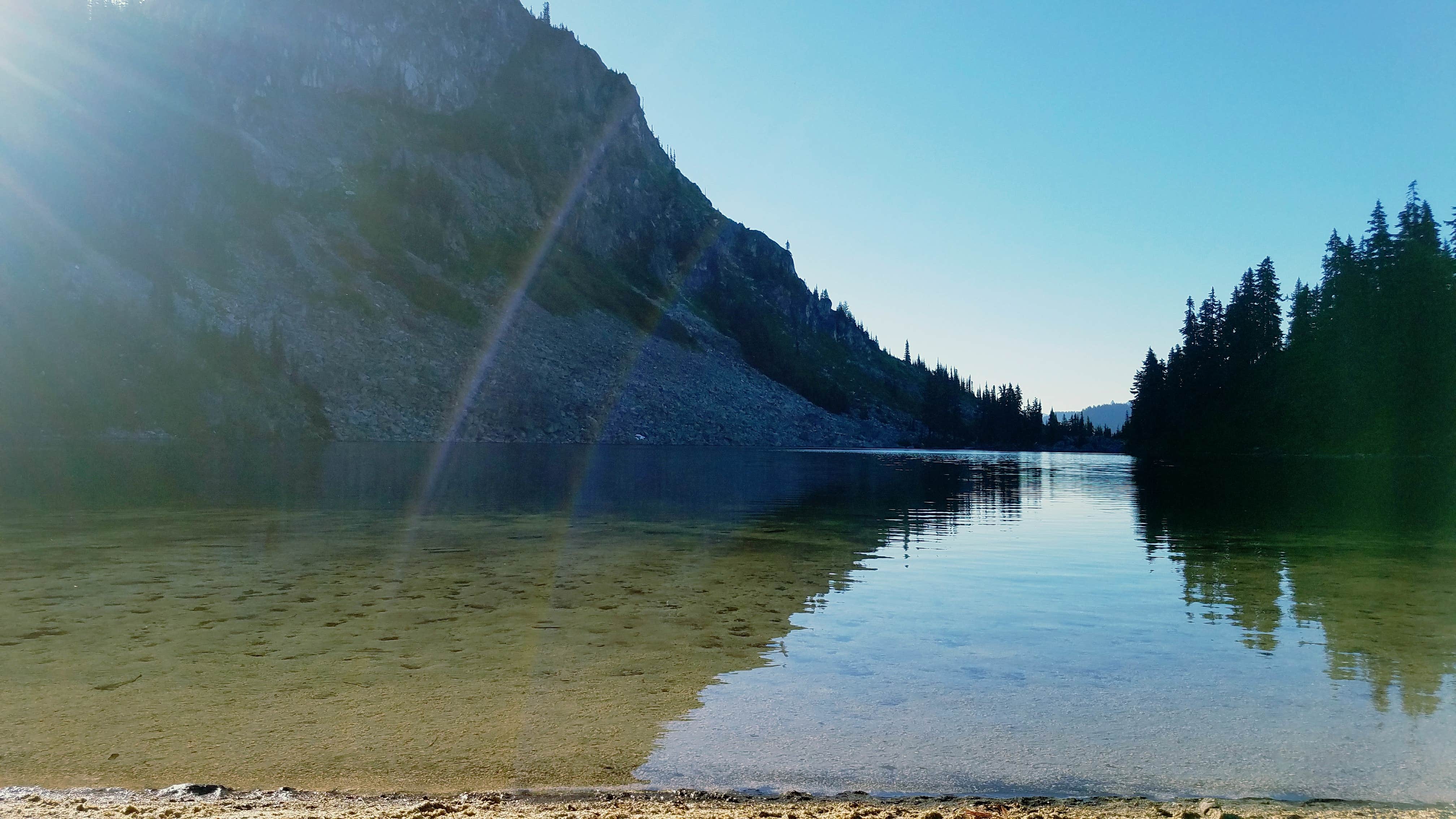 Camper submitted image from Lake Valhalla Backcountry Camping - 3