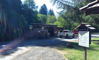 Aria R.'s photo of a cabin at Silver Falls State Park Campground near Donald, OR