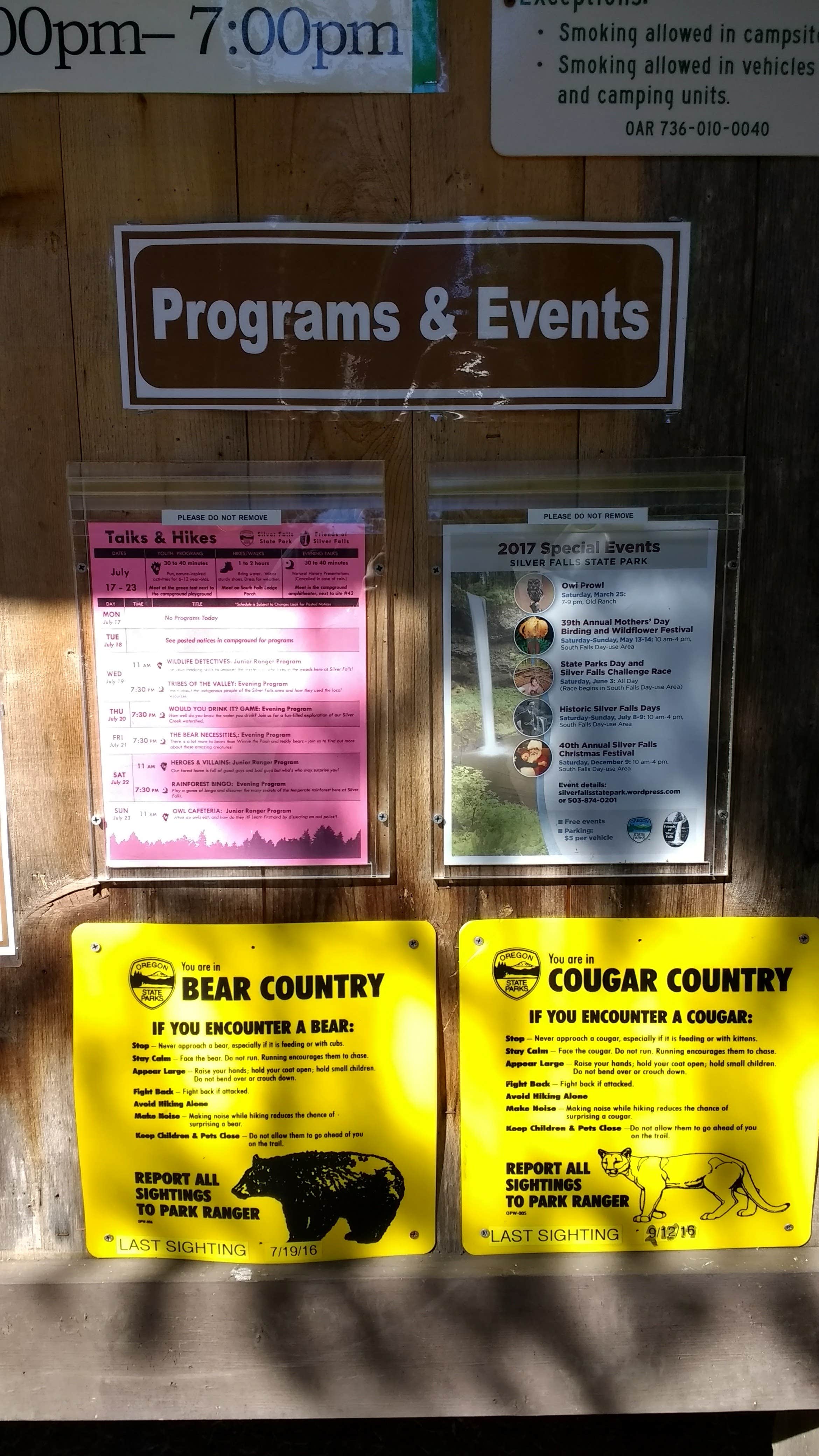 Camper-submitted photo at Silver Falls State Park Campground in Oregon