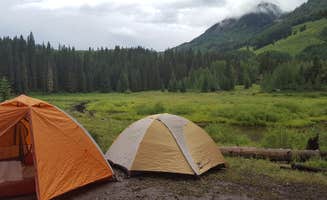 Melissa K.'s photo of tent camping at Priest Lake Dispersed Camping Area near Mesa Verde National Park