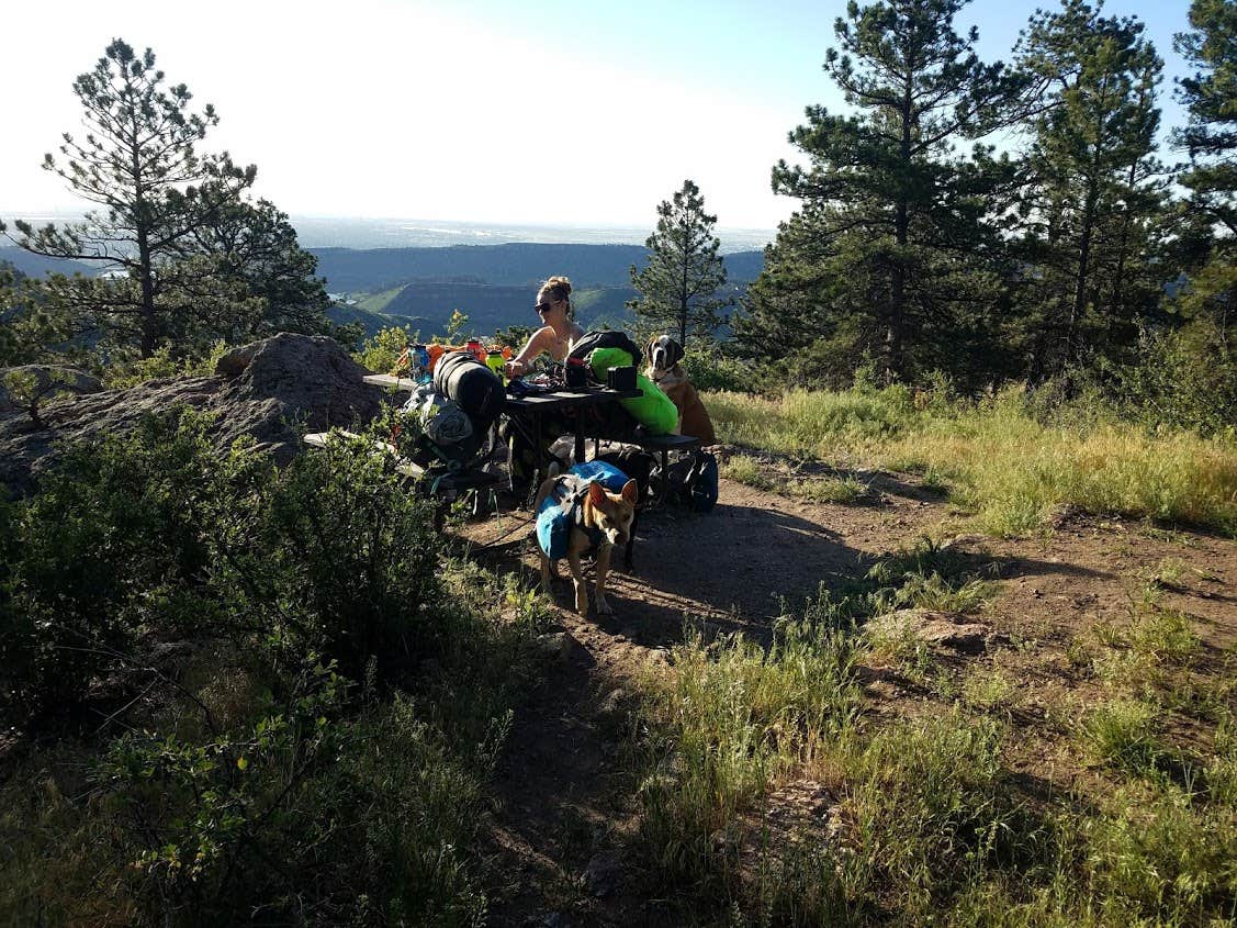 Camper submitted image from Backcountry Campground — Horsetooth Mountain Open Space - 1