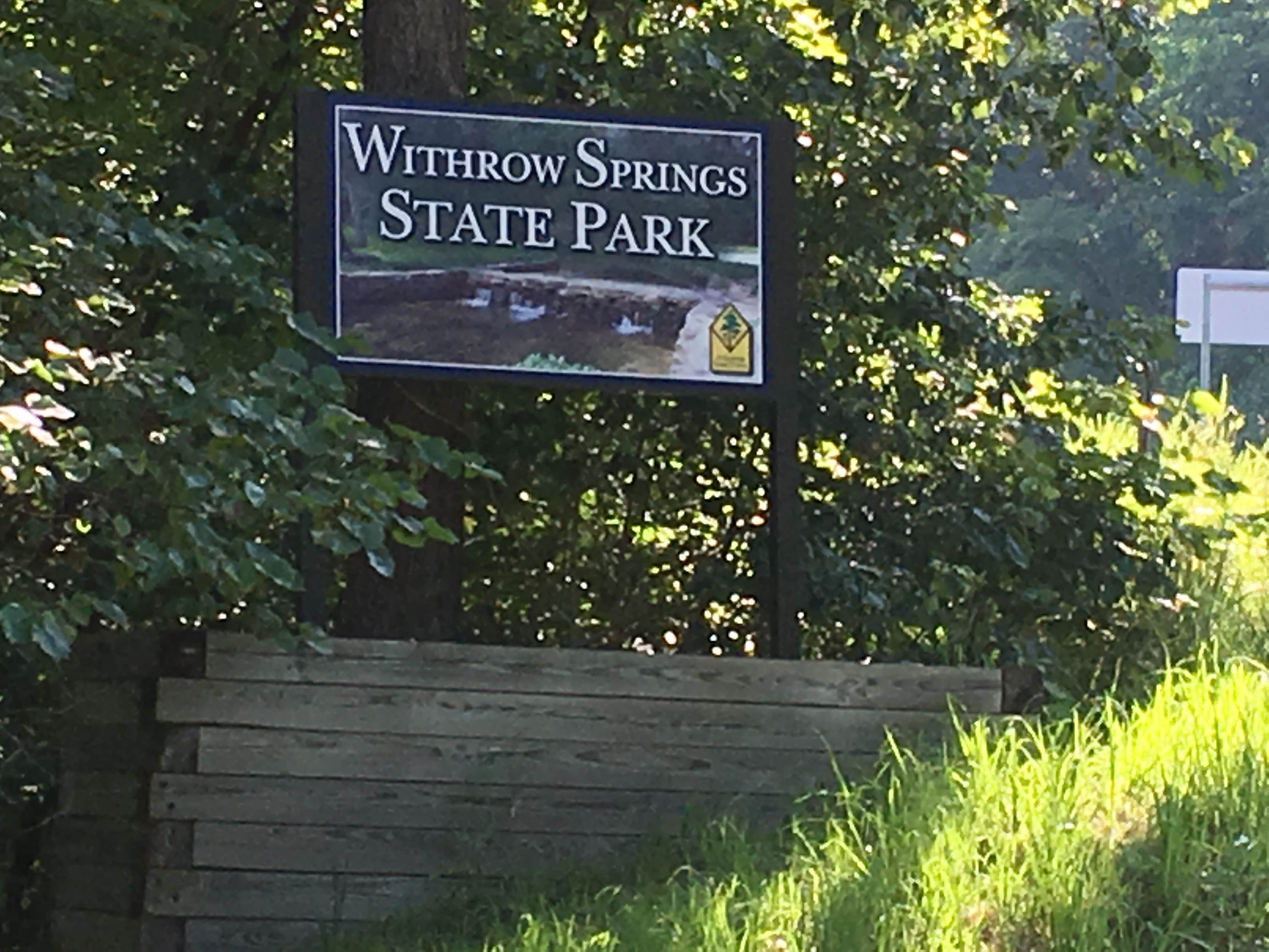 Camper submitted image from Withrow Springs State Park Campground - 2