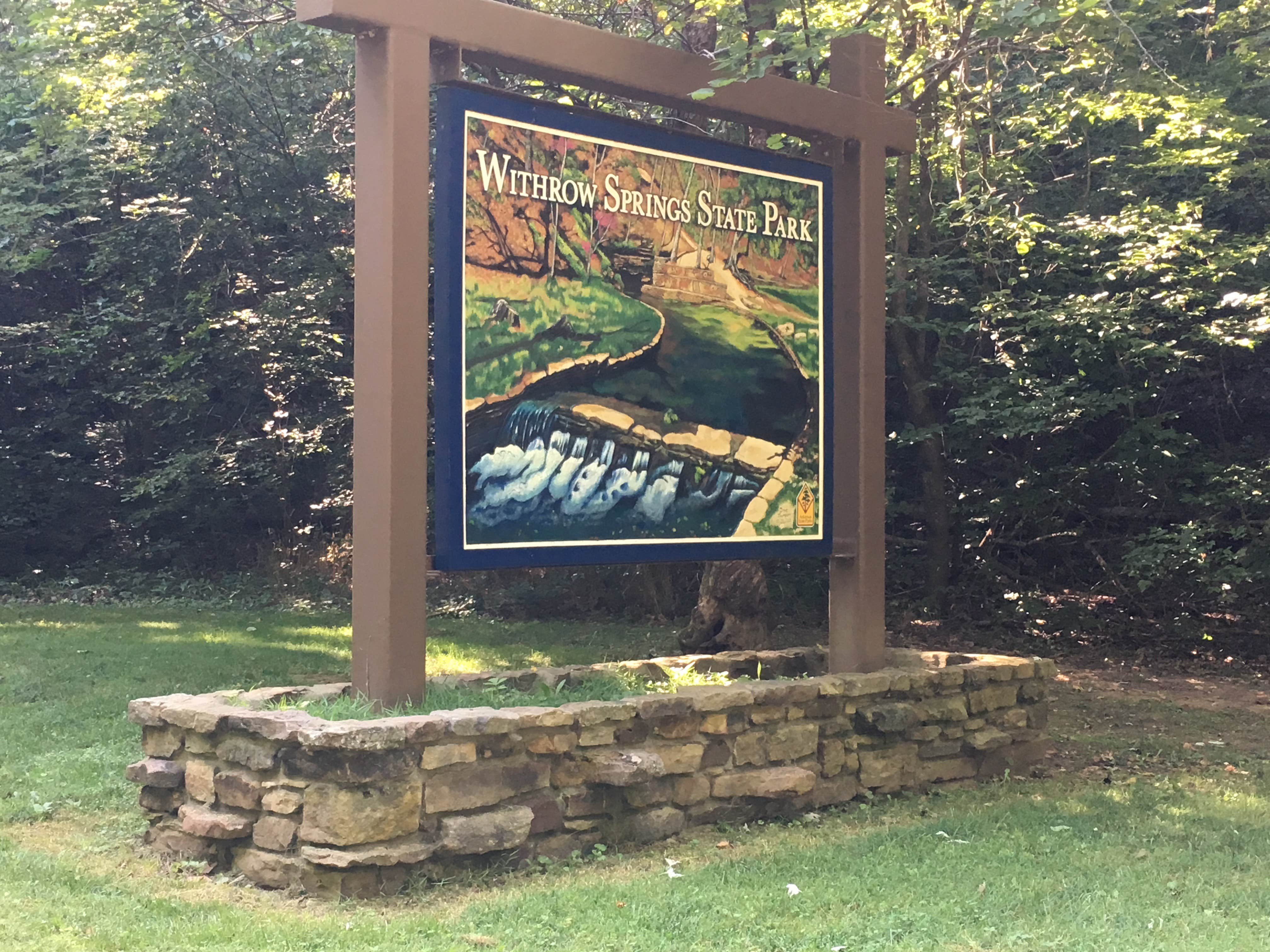 Camper-submitted photo at Withrow Springs State Park Campground near Berryville, AR