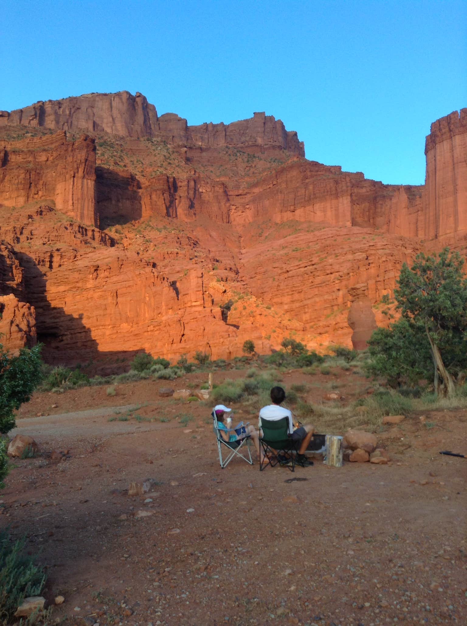 Camper submitted image from Fisher Towers Campground - 5