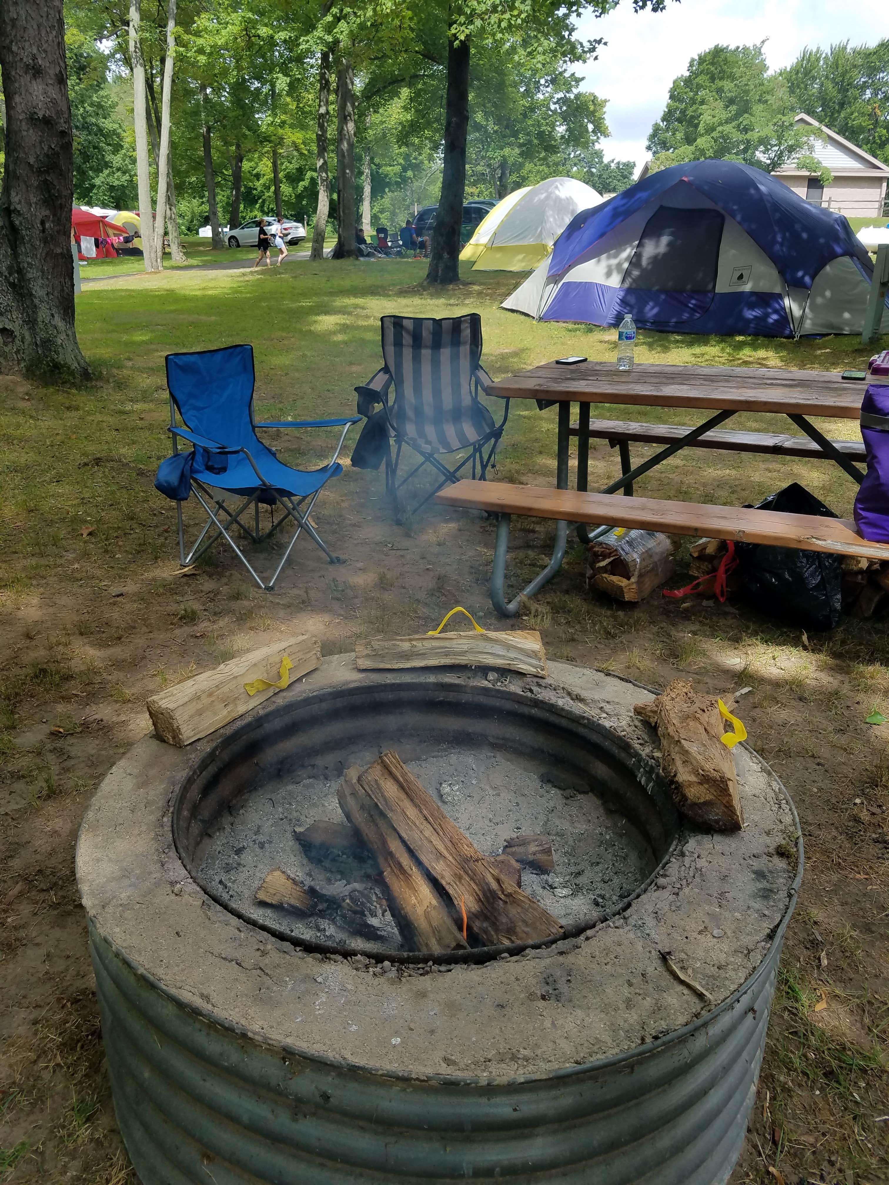 Camper submitted image from Waterloo Portage Lake Modern — Waterloo Recreation Area - 3