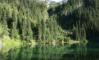 Camping near Slab Camp/Deer Ridge Trailhead: PJ Lake Backcountry Camping — Olympic National Park, Port Angeles, Washington