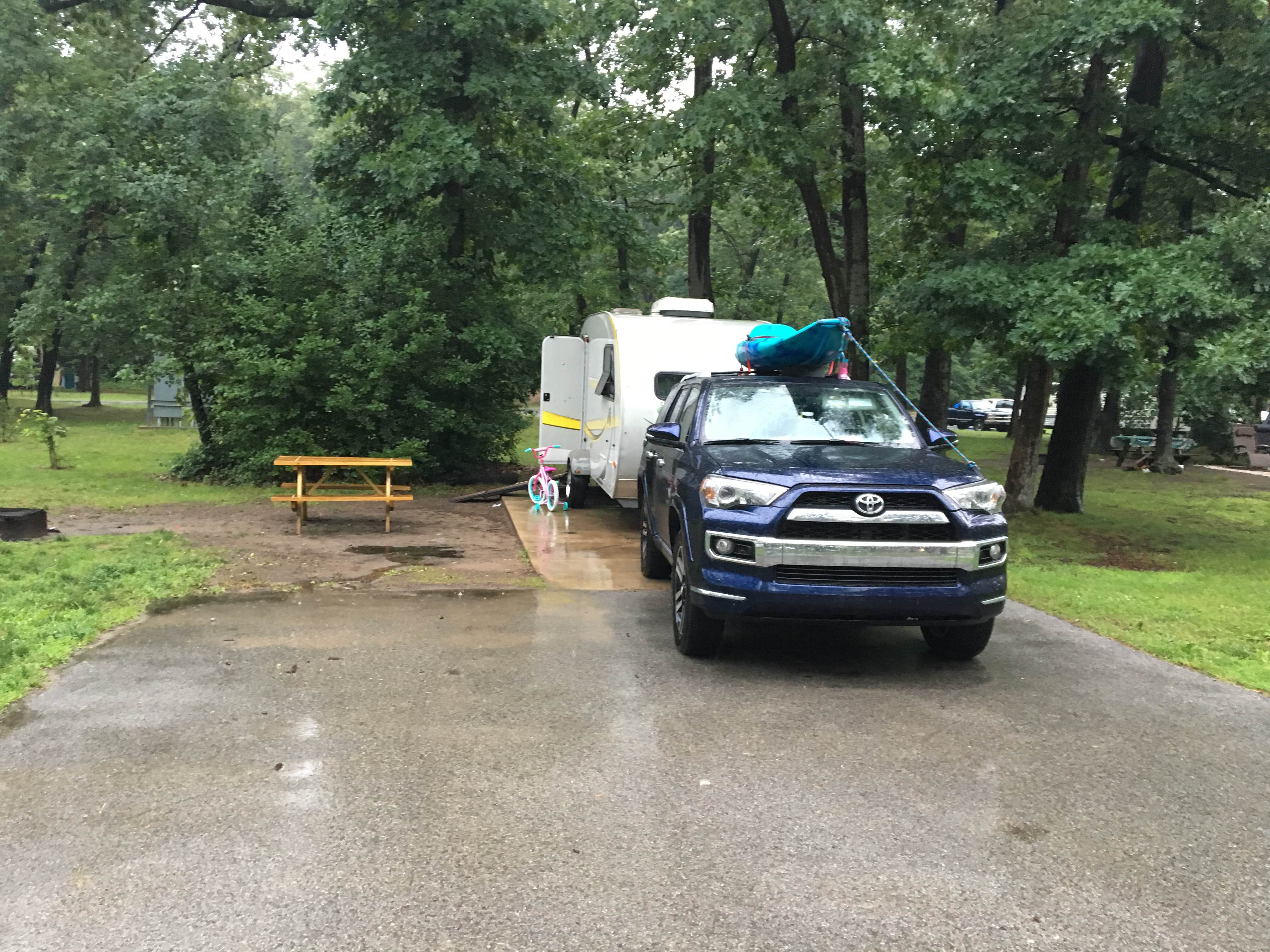 Shelly S.'s photo of rv camping at Dunewood Campground — Indiana Dunes National Park near Gary, IN