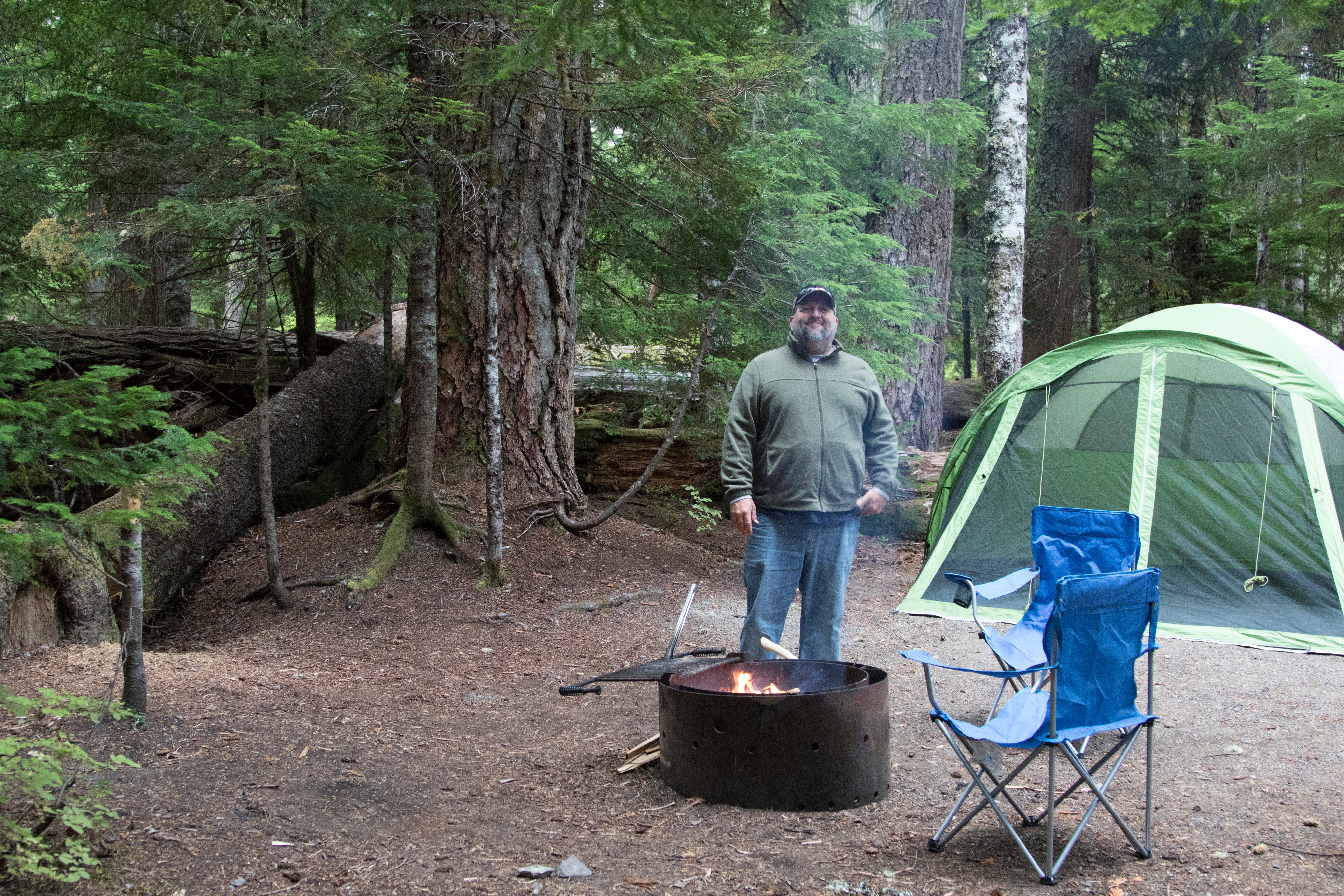 Camper submitted image from Cougar Rock Campground — Mount Rainier National Park - 4