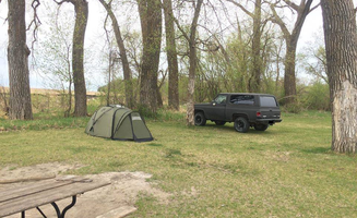William  F.'s photo of tent camping at Old Crossing Treaty Park near Grand Forks, ND