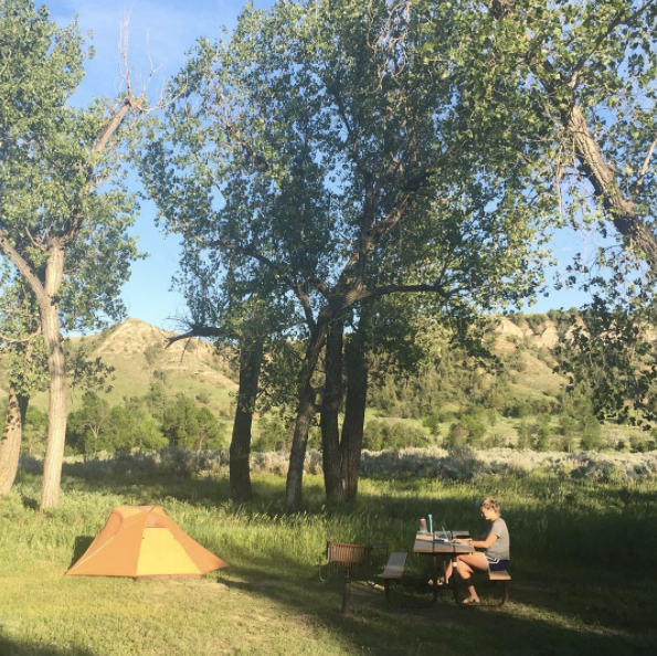 SwitchbackKids's photo at Cottonwood Campground — Theodore Roosevelt National Park near Killdeer, ND
