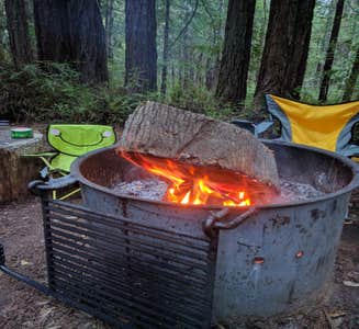 Camper-submitted photo from Little Basin Cabins and Campground — Big Basin Redwoods State Park