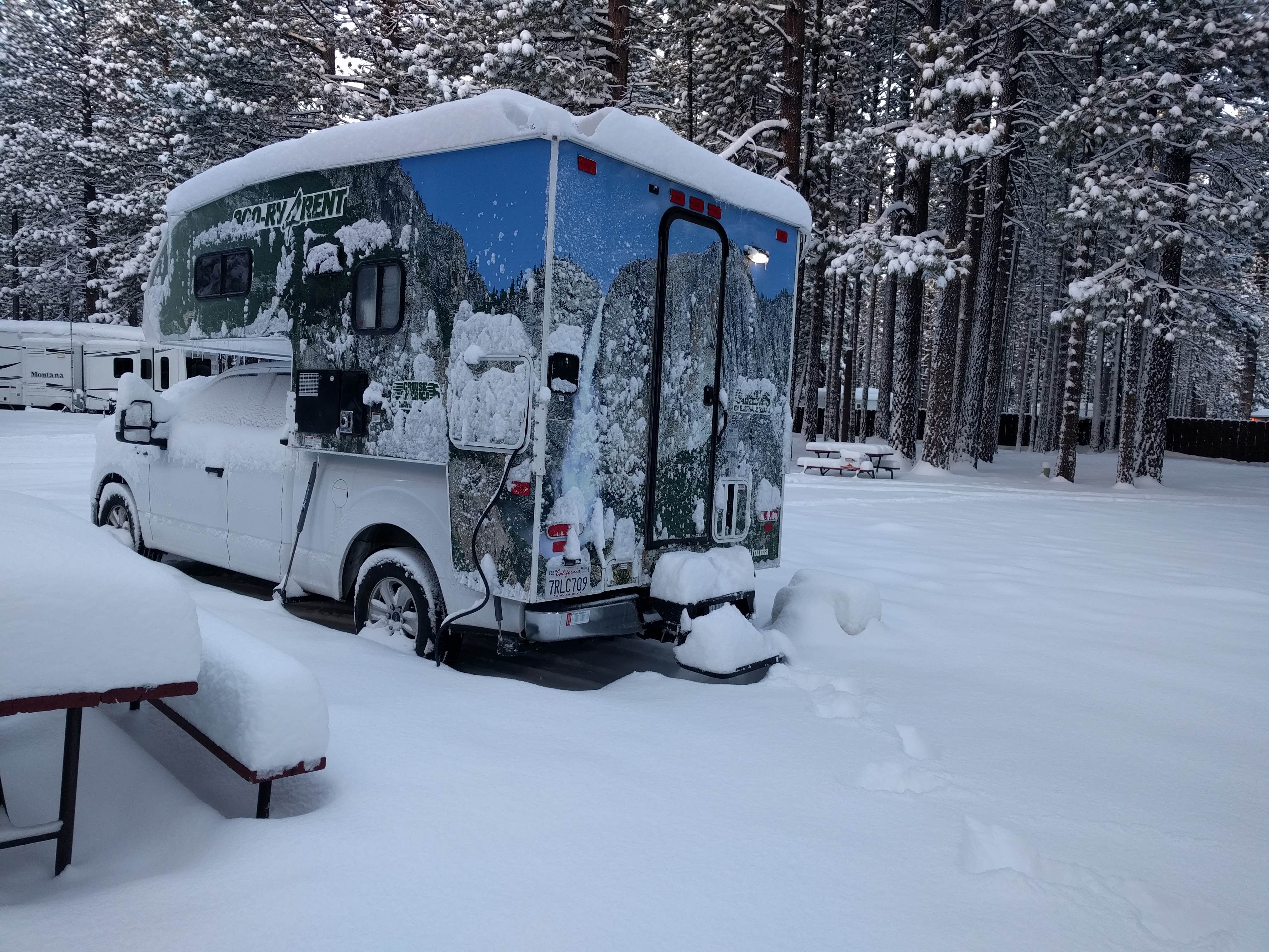 Basia M.'s photo of rv camping at Tahoe Valley Campground near Placerville, CA