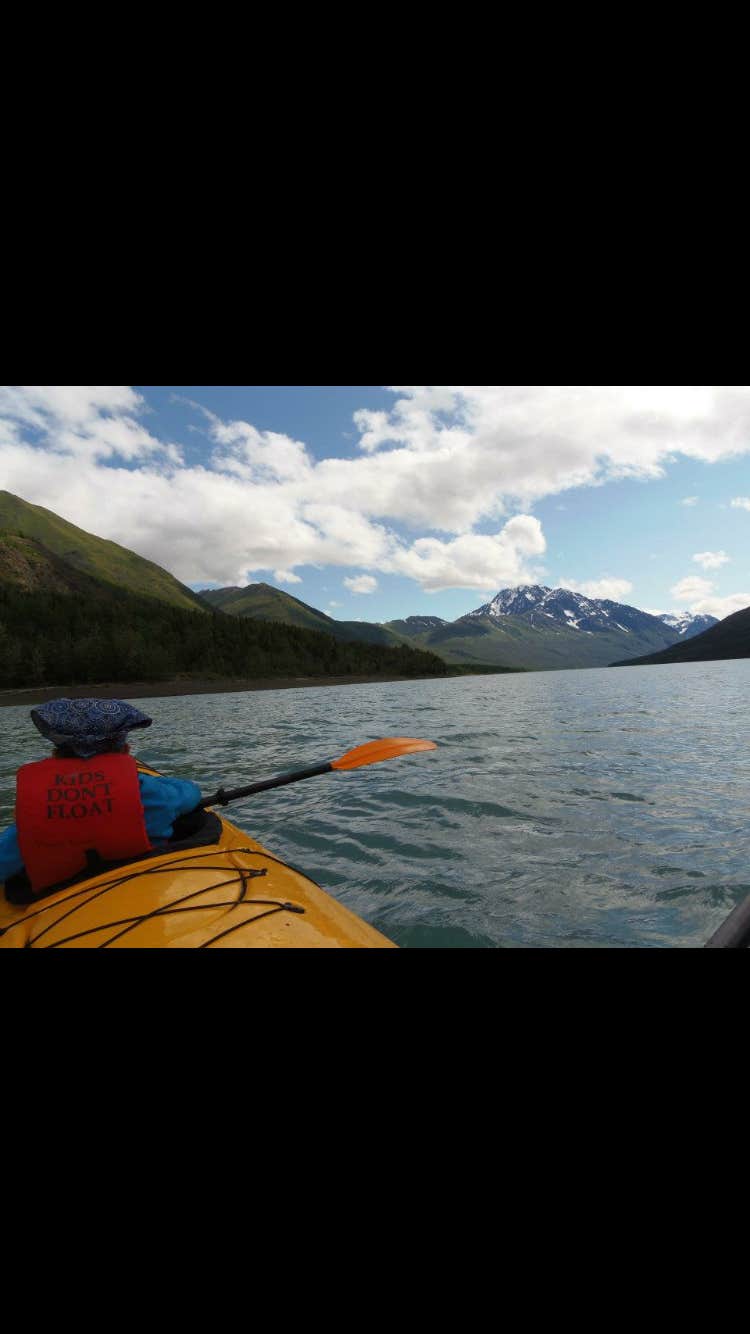 Aimee H.'s photo at Eklutna Lake Campground — Chugach State Park near Palmer, AK