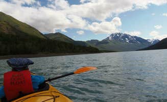 Aimee H.'s photo at Eklutna Lake Campground — Chugach State Park near Elmendorf Air Force Base, AK