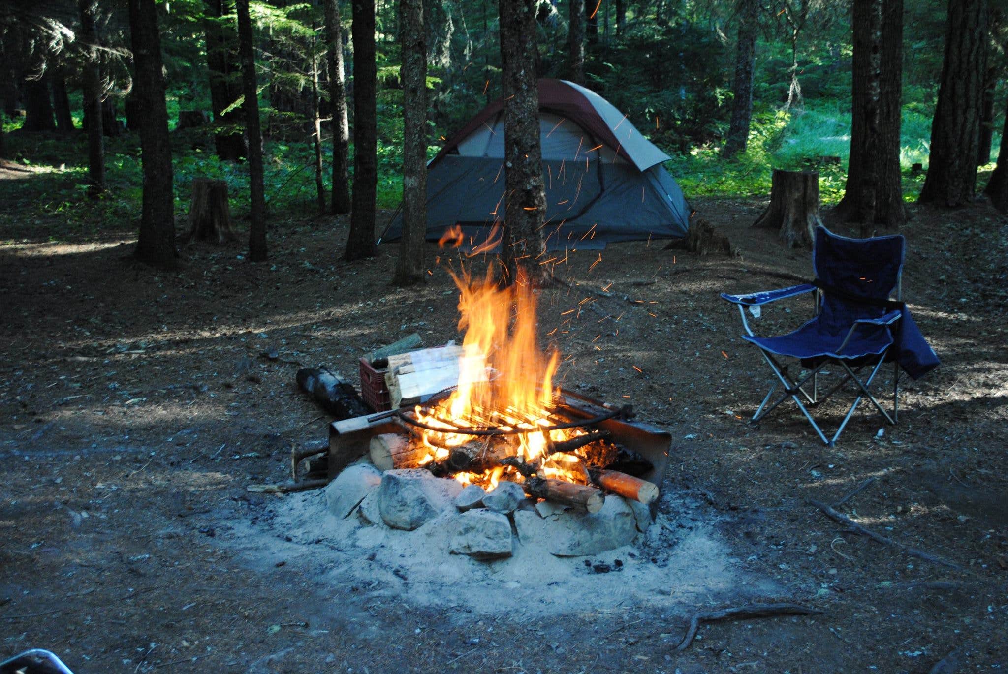 Camper submitted image from Little Crater Lake - 3