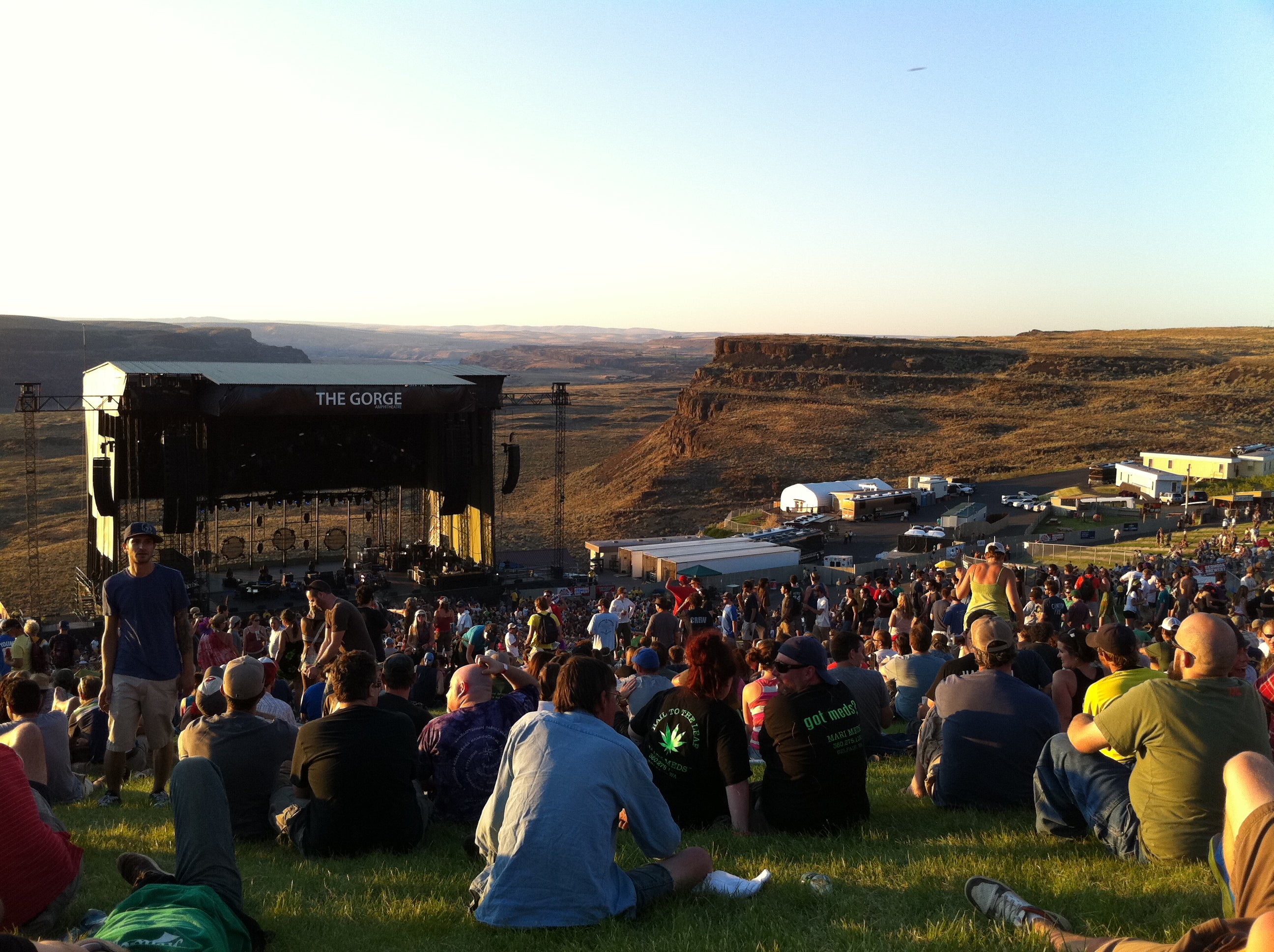 Camper submitted image from Gorge Amphitheatre Campground - 2